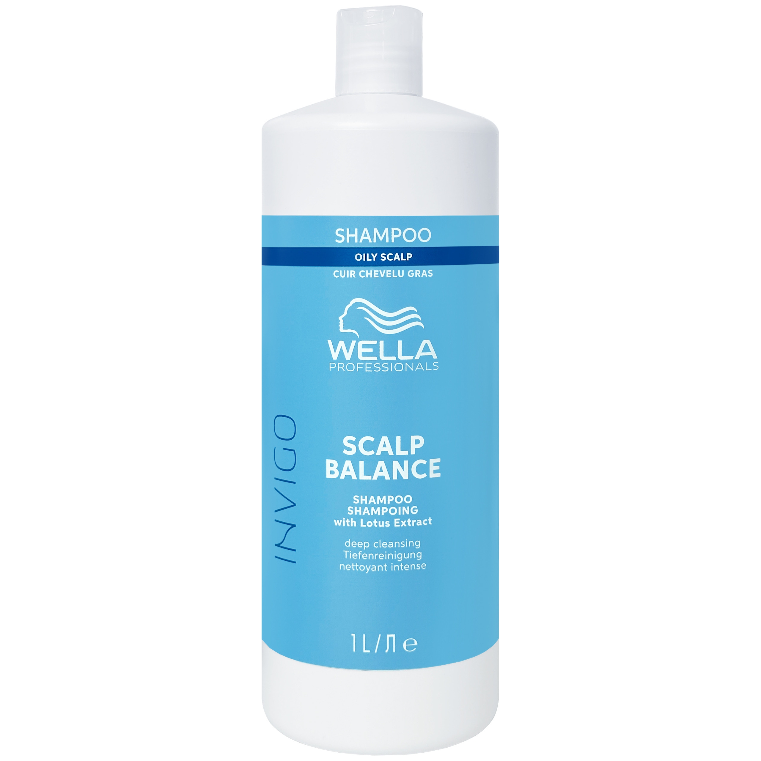 Image of Wella Invigo Scalp Balance Shampoo - szampon oczyszczający do skóry głowy, 1000ml