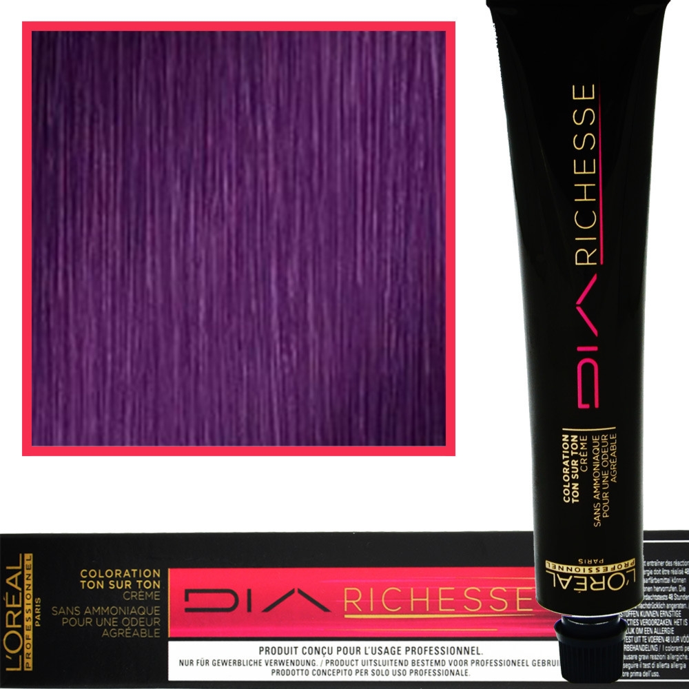 Loreal Dia Richesse – farba do włosów bez amoniaku, 50ml .20 Purple Milk