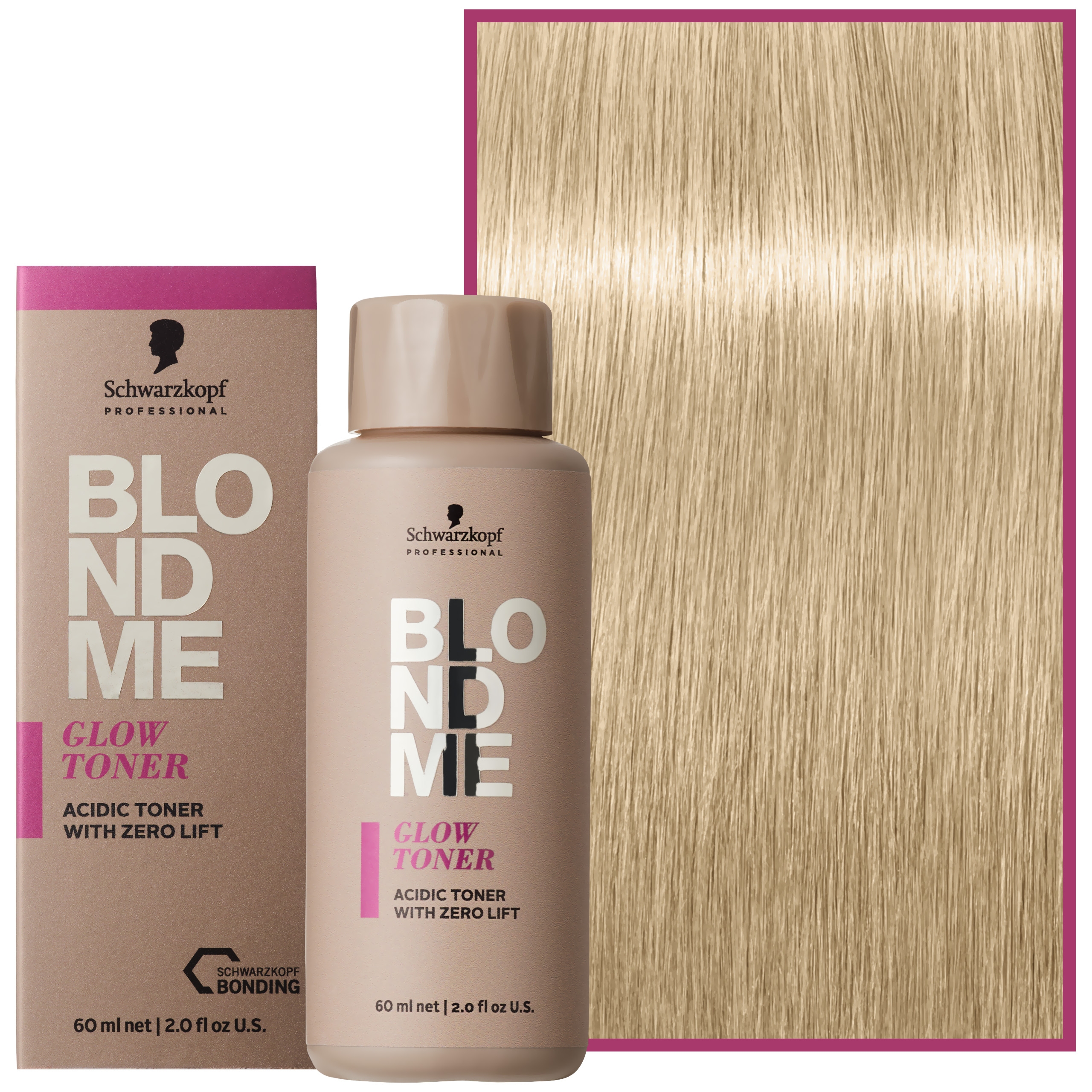 Schwarzkopf BlondMe Glow Toner – profesjonalny toner do włosów blond, 60 ml 9-19 | Ice-Irise – Mroźny Irys