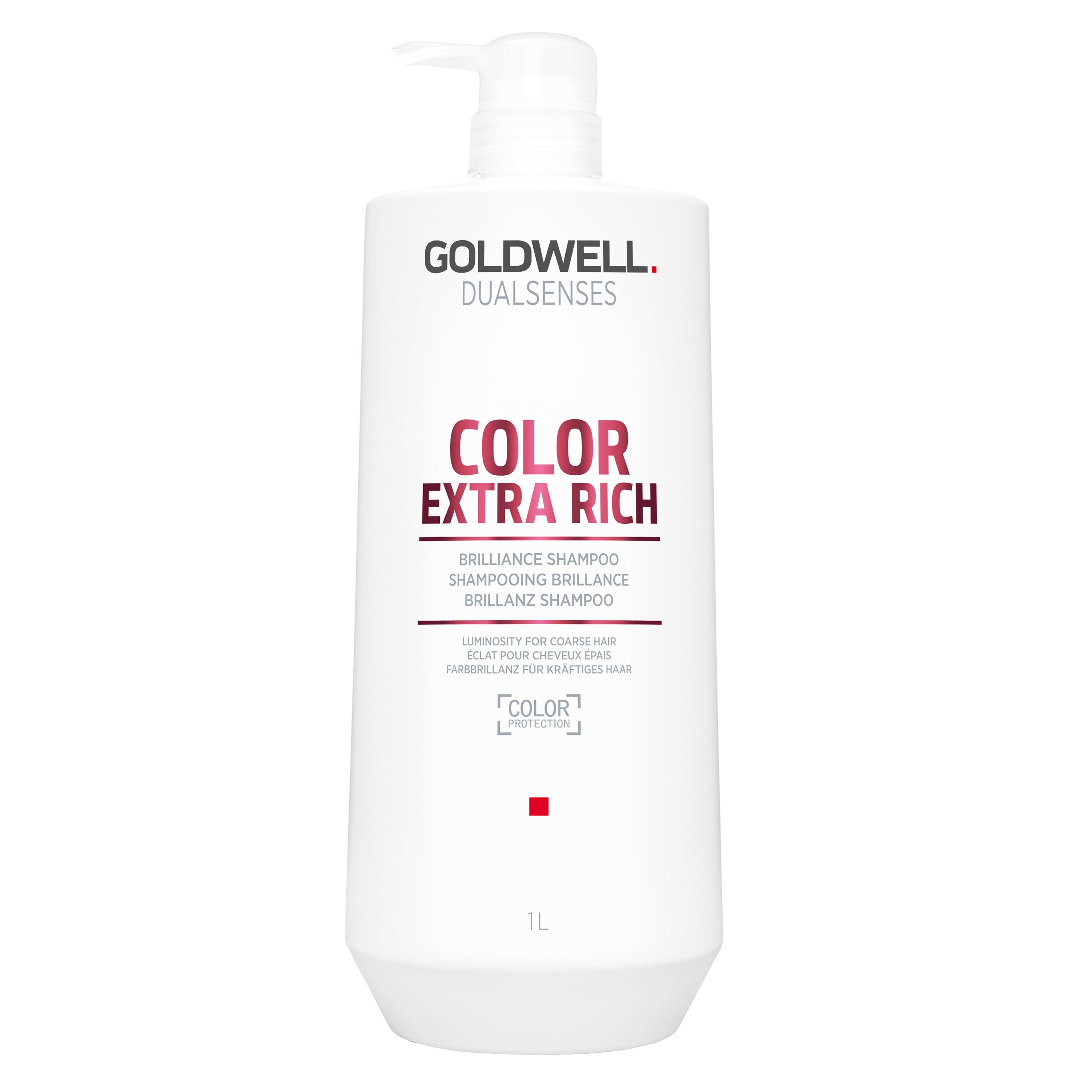 Image of Goldwell Color Extra Rich - szampon do włosów koloryzowanych, normalnych i grubych, 1000ml