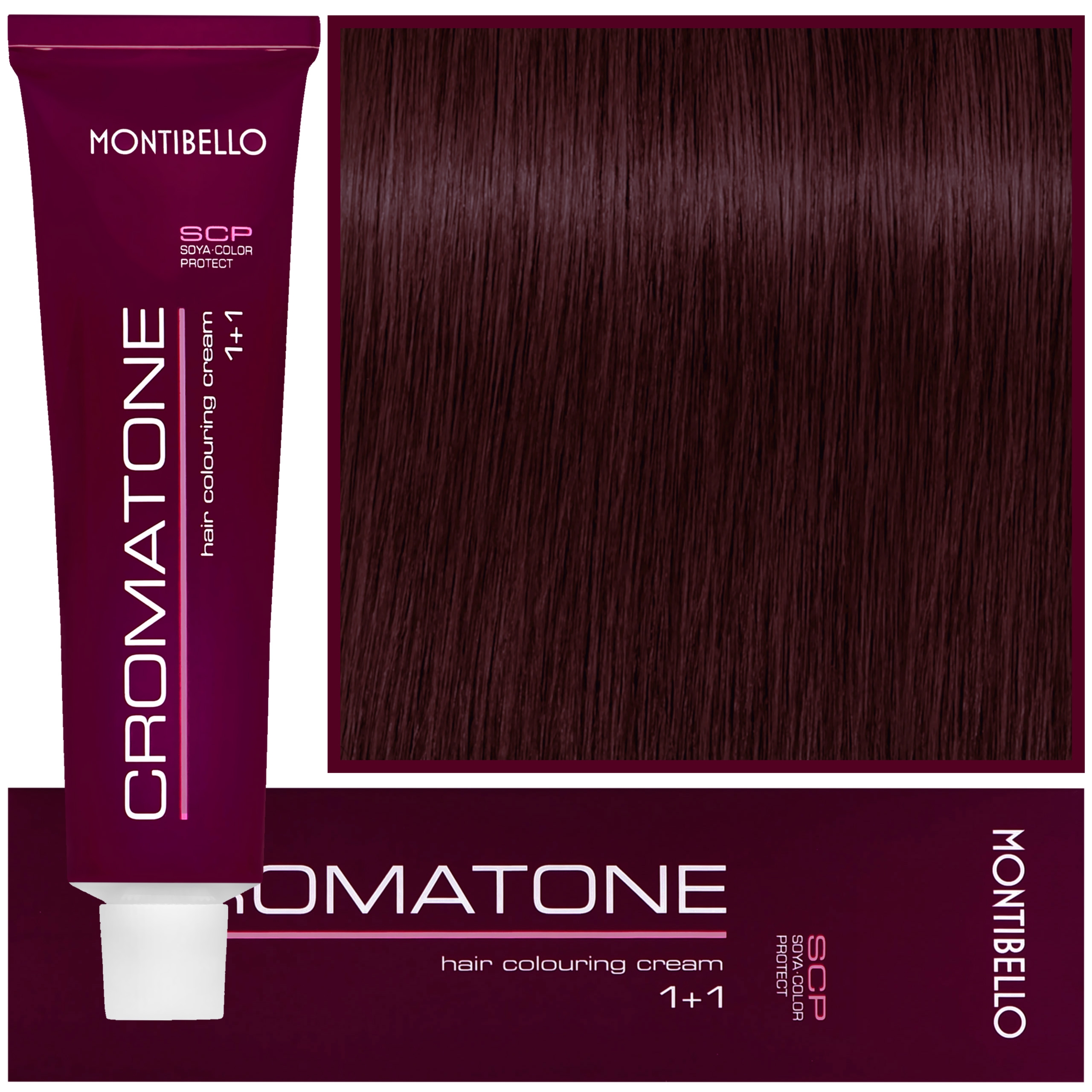Montibello Cromatone – profesjonalna farba do trwałej koloryzacji, 60ml 3,60 | Ciemny Brązowy Naturalny Brąz