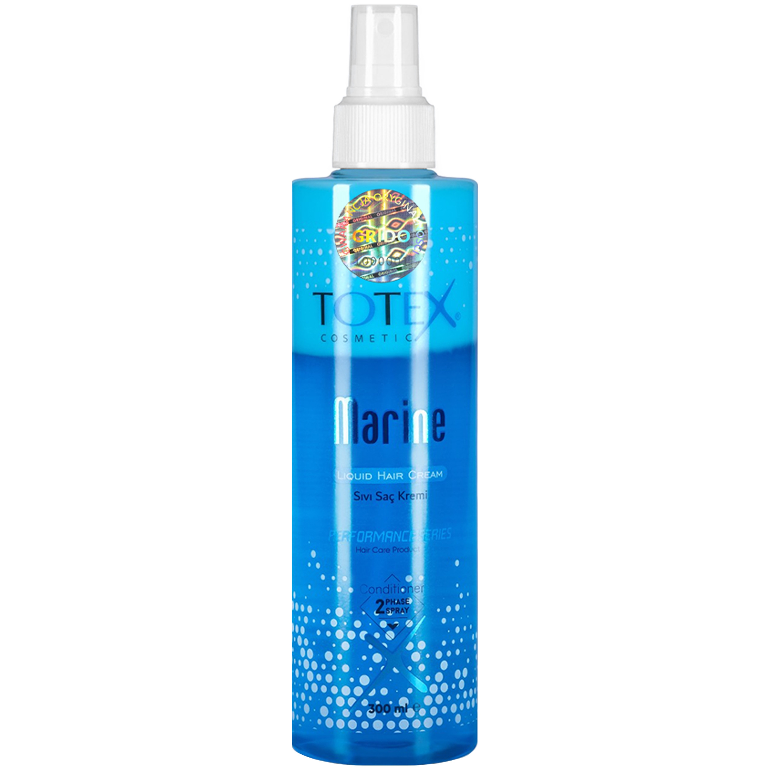 Image of Totex Hair Conditioner Spray Marine - dwufazowa odżywka do włosów bez spłukiwania, 300ml