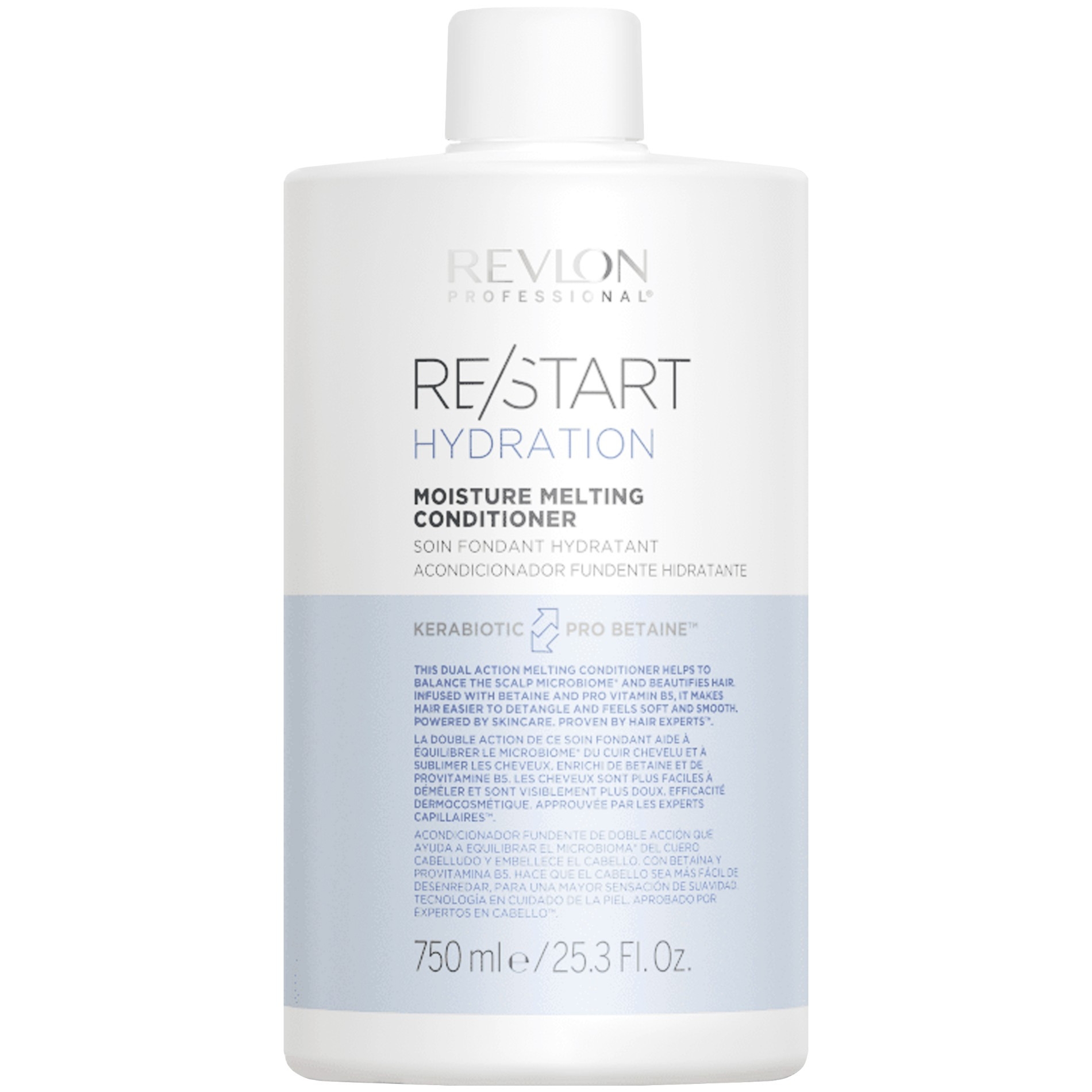 Image of Revlon Restart Hydration Melting - nawilżająca odżywka do włosów, 750ml