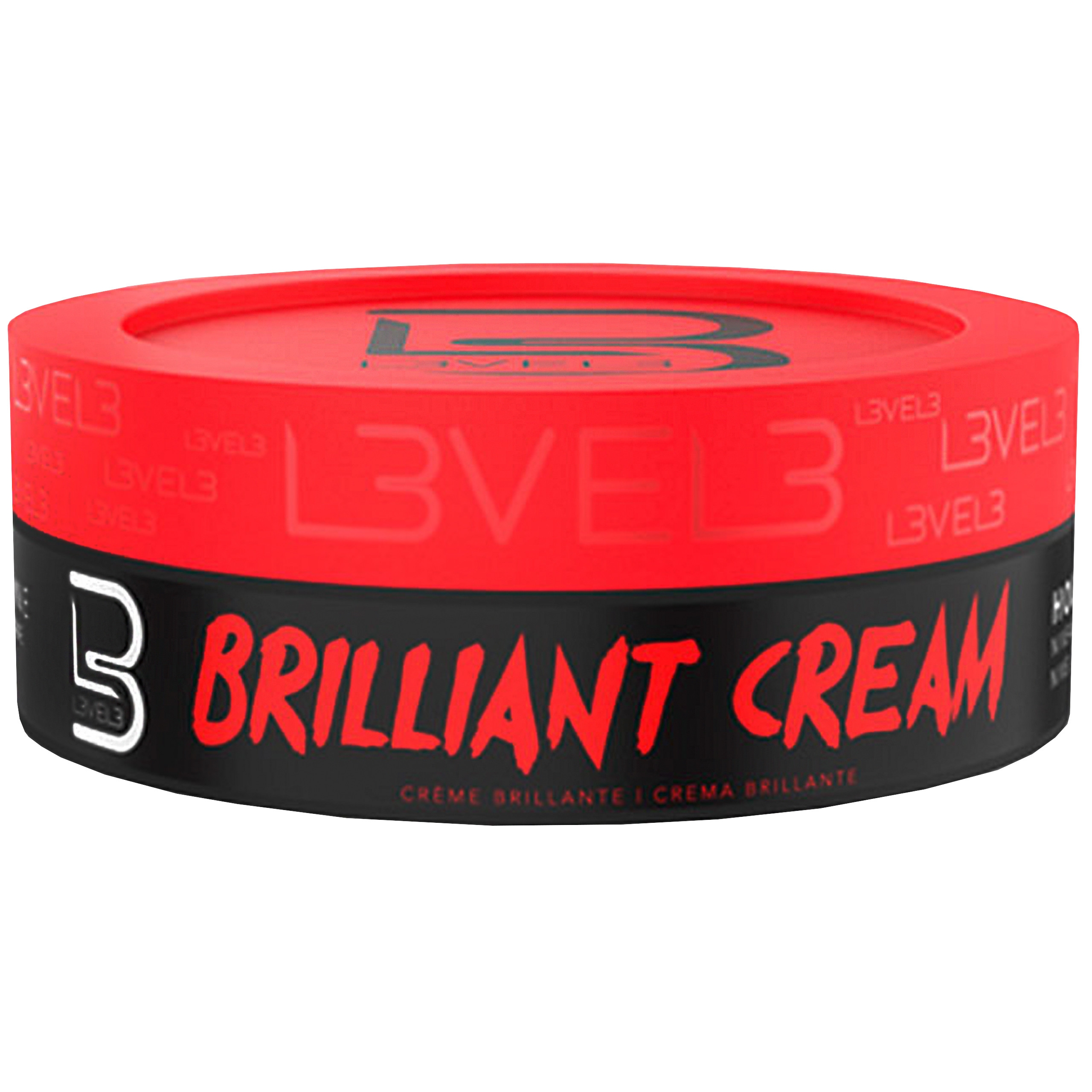 Image of L3VEL3 Brilliant Cream - nabłyszczający krem do włosów, brylantyna w kremie, 150ml