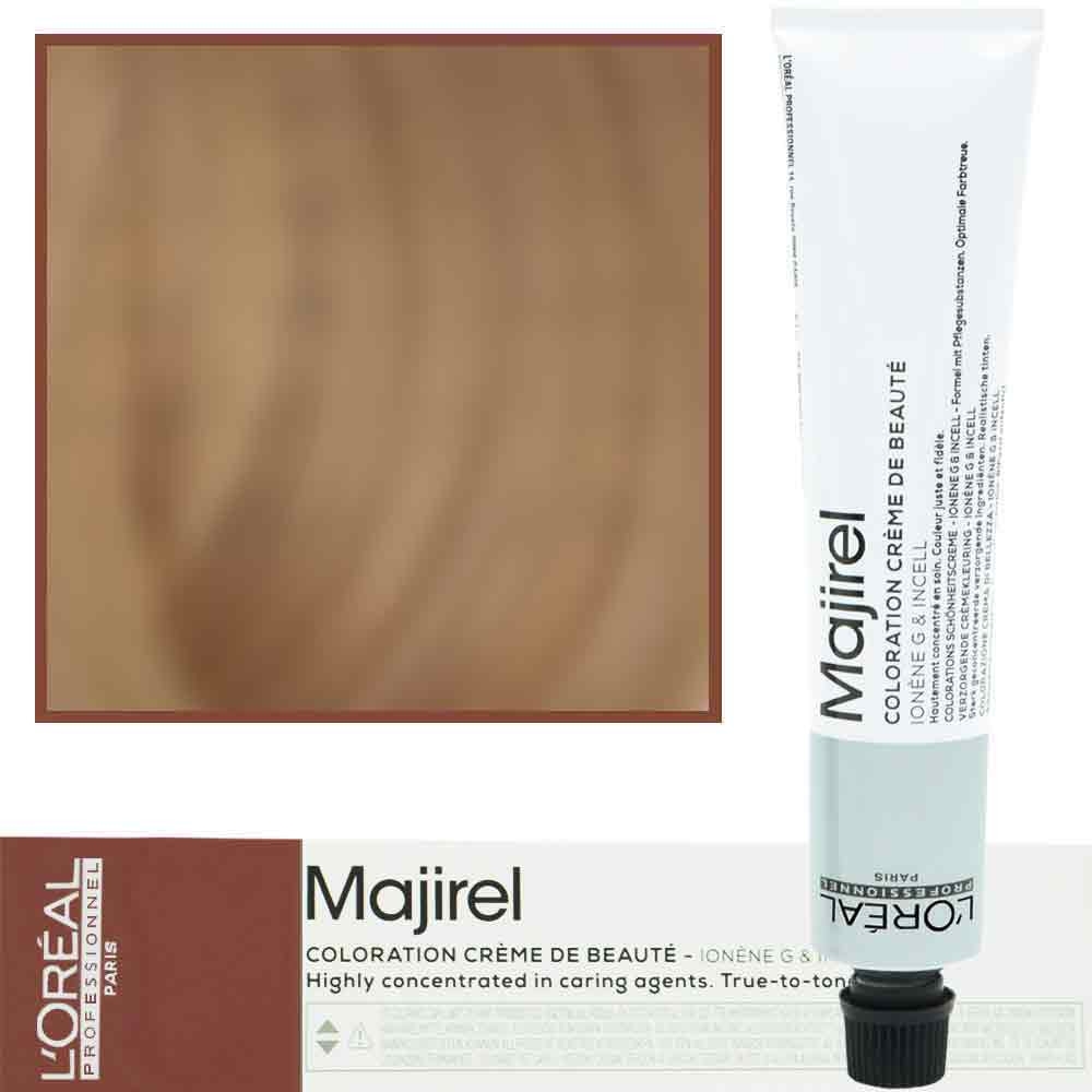 Image of Loreal Majirel - profesjonalna farba do włosów, paleta kolorów, 50ml 10.31 Bardzo-Bardzo Jasny Blond Złocisto-Popielaty