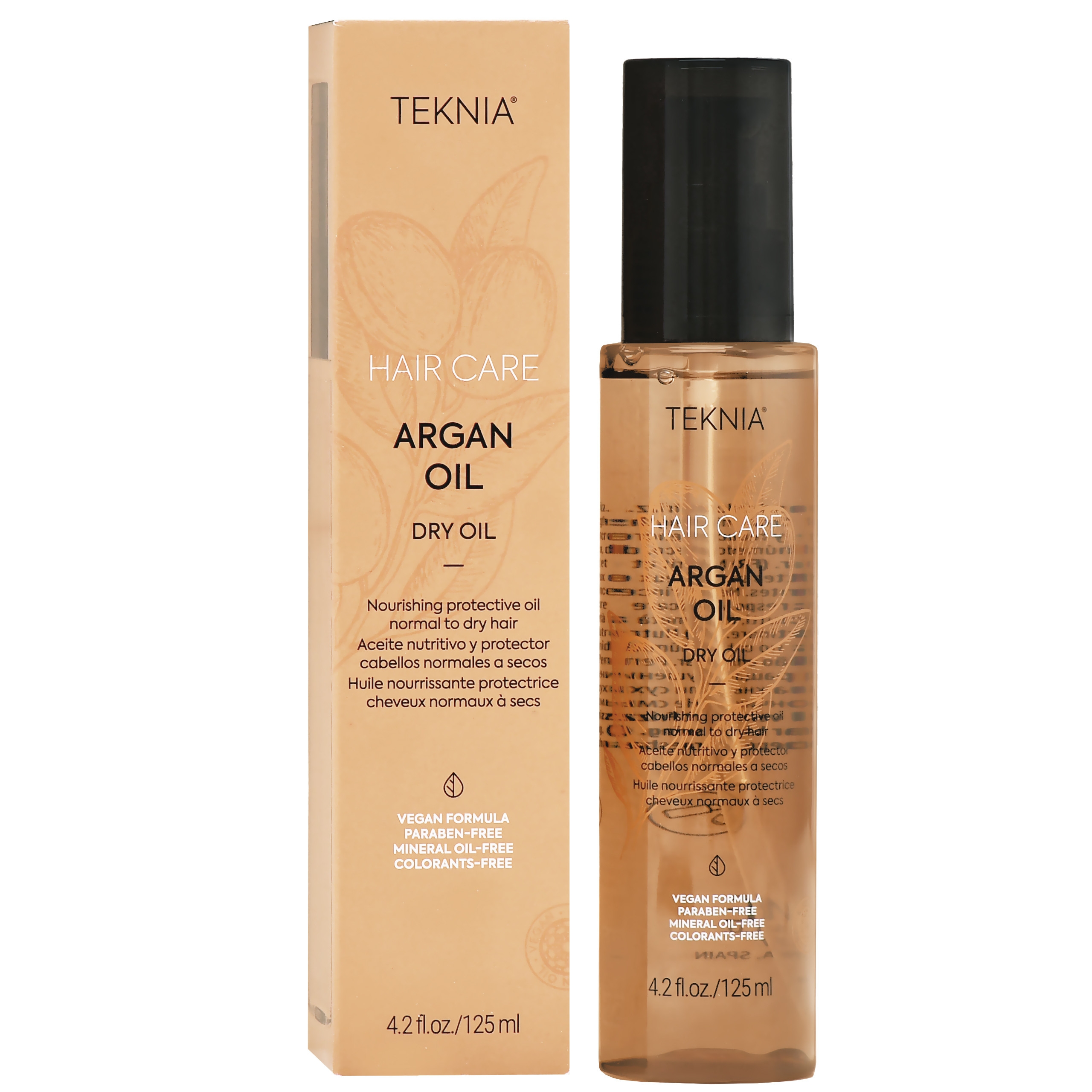 Image of Lakme Teknia Argan Oil Dry Oil - odżywczy olejek arganowy do włosów, 125ml