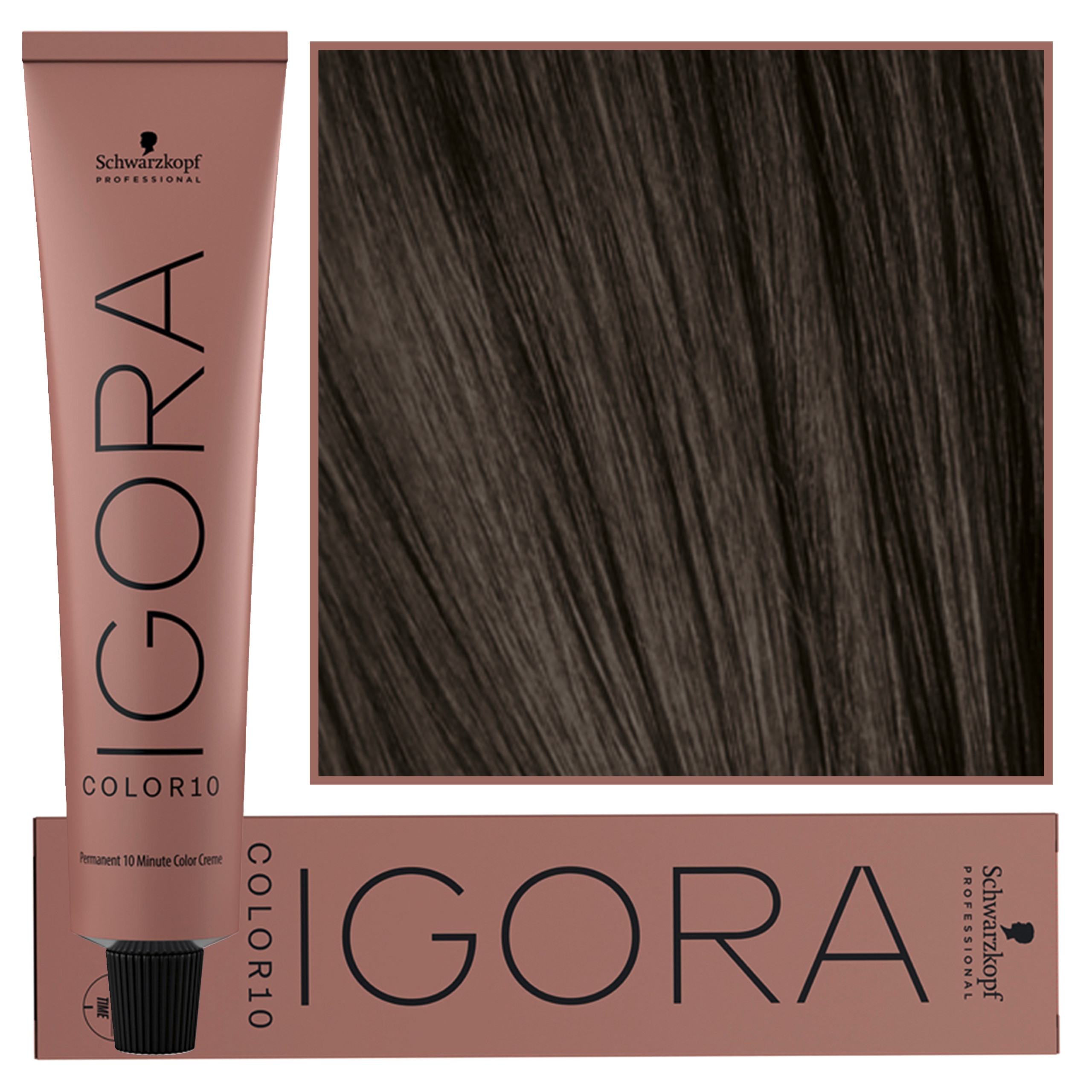 Schwarzkopf Professional Igora Royal Color 10 – 10-minutowa farba do włosów, 60ml 5-12 | Jasny Blond Cendre Popielaty