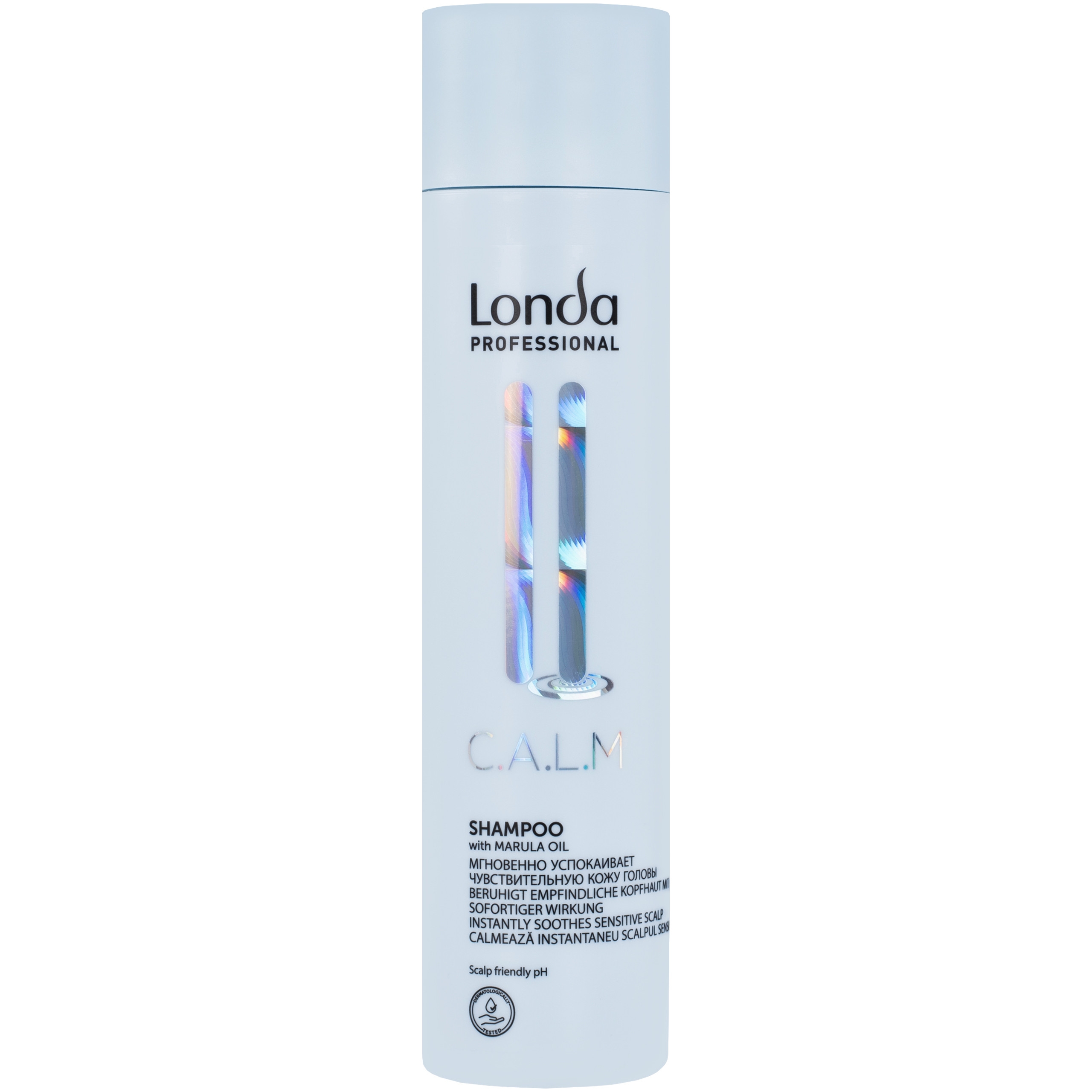 Image of Londa Calm Shampoo with Marula Oil – szampon do włosów i wrażliwej skóry głowy, 250ml