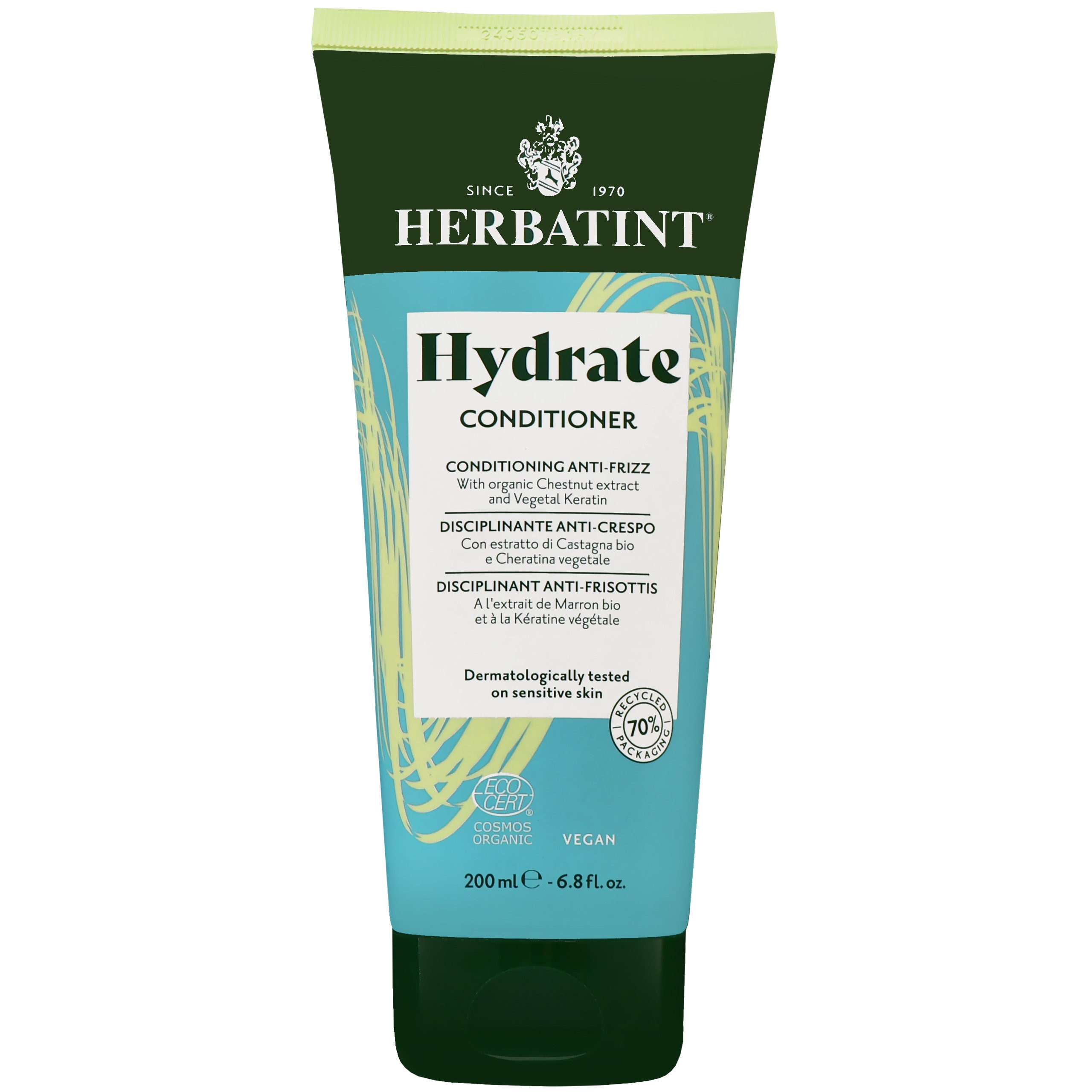 Image of Herbatint Purifying Hydrate Conditioner - nawilżająca odżywka do włosów, 200ml