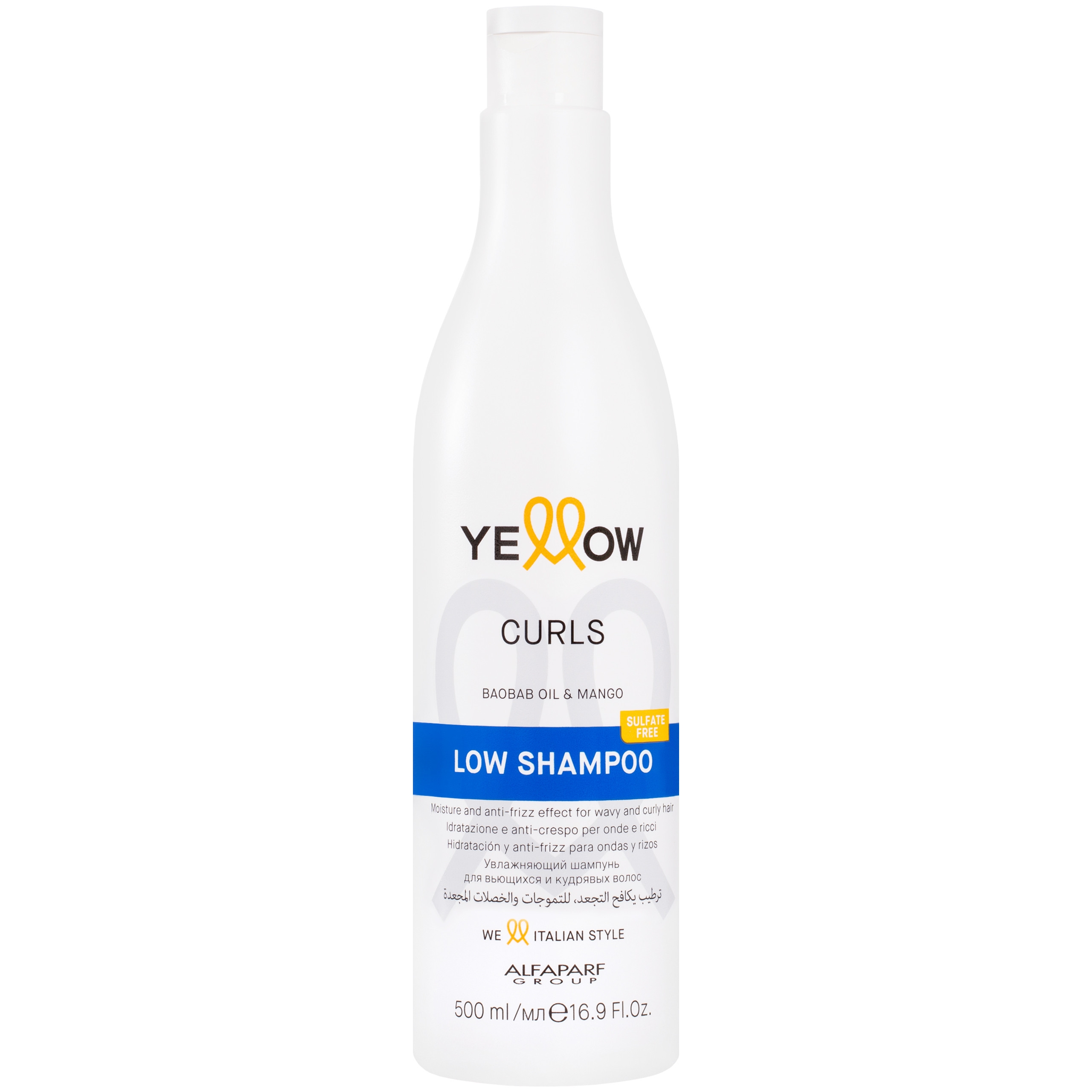 Image of Alfaparf YELLOW Curls - szampon do włosów kręconych, 500ml