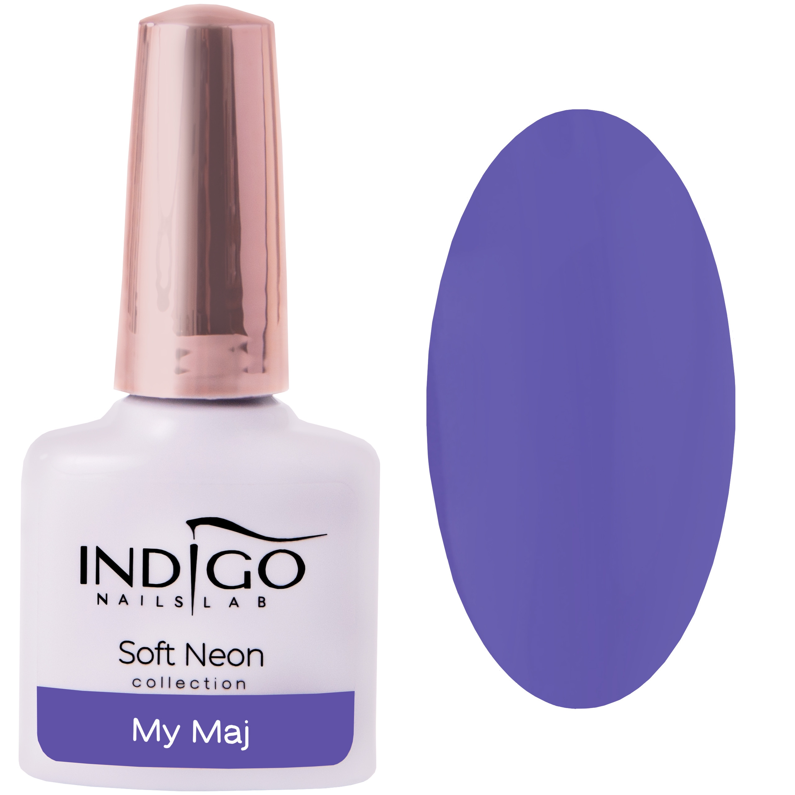 Image of Indigo Gel Polish lakier hybrydowy, kolory 7ml My Maj