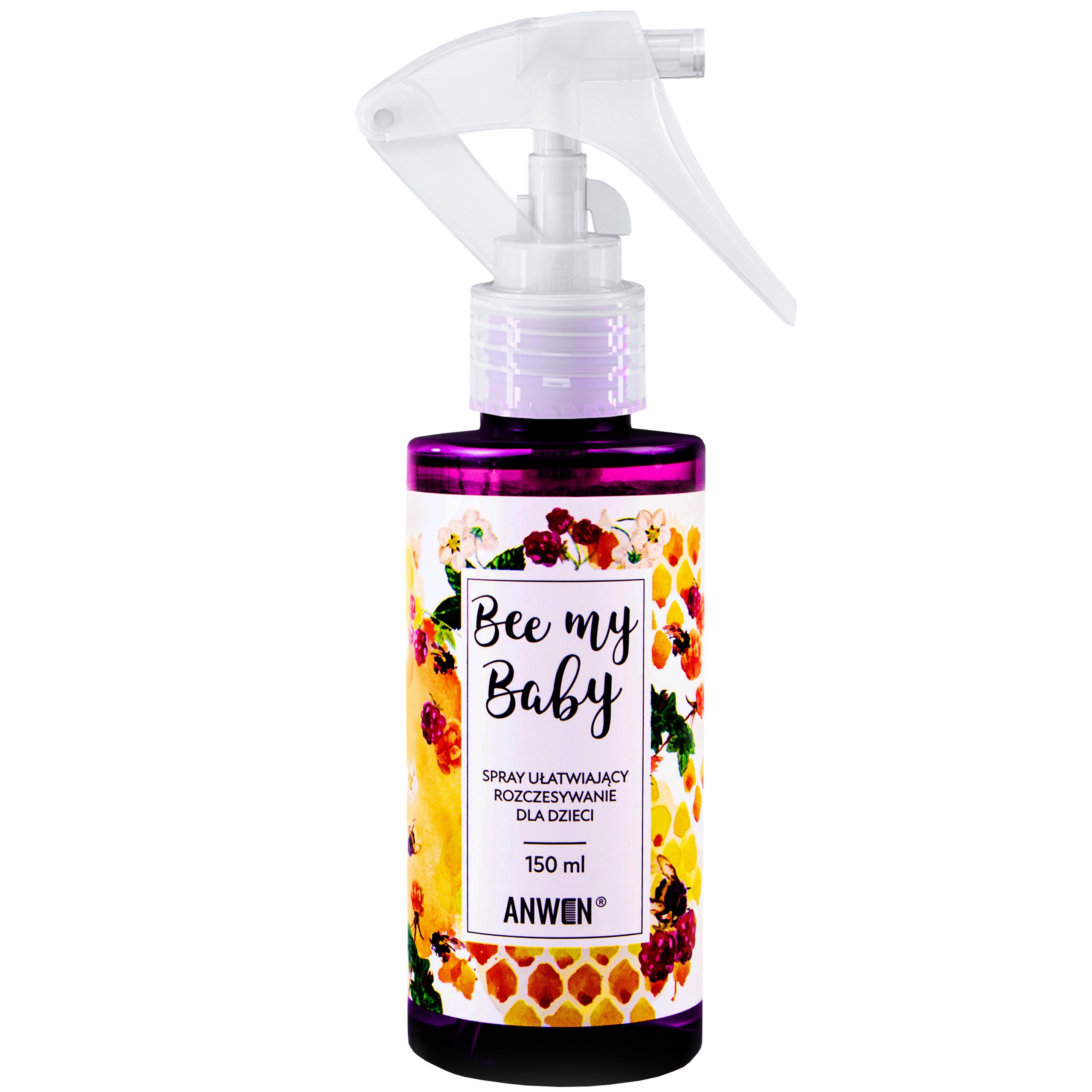 Image of Anwen Bee My Baby spray dla dzieci ułatwiający rozczesywanie włosów 150ml