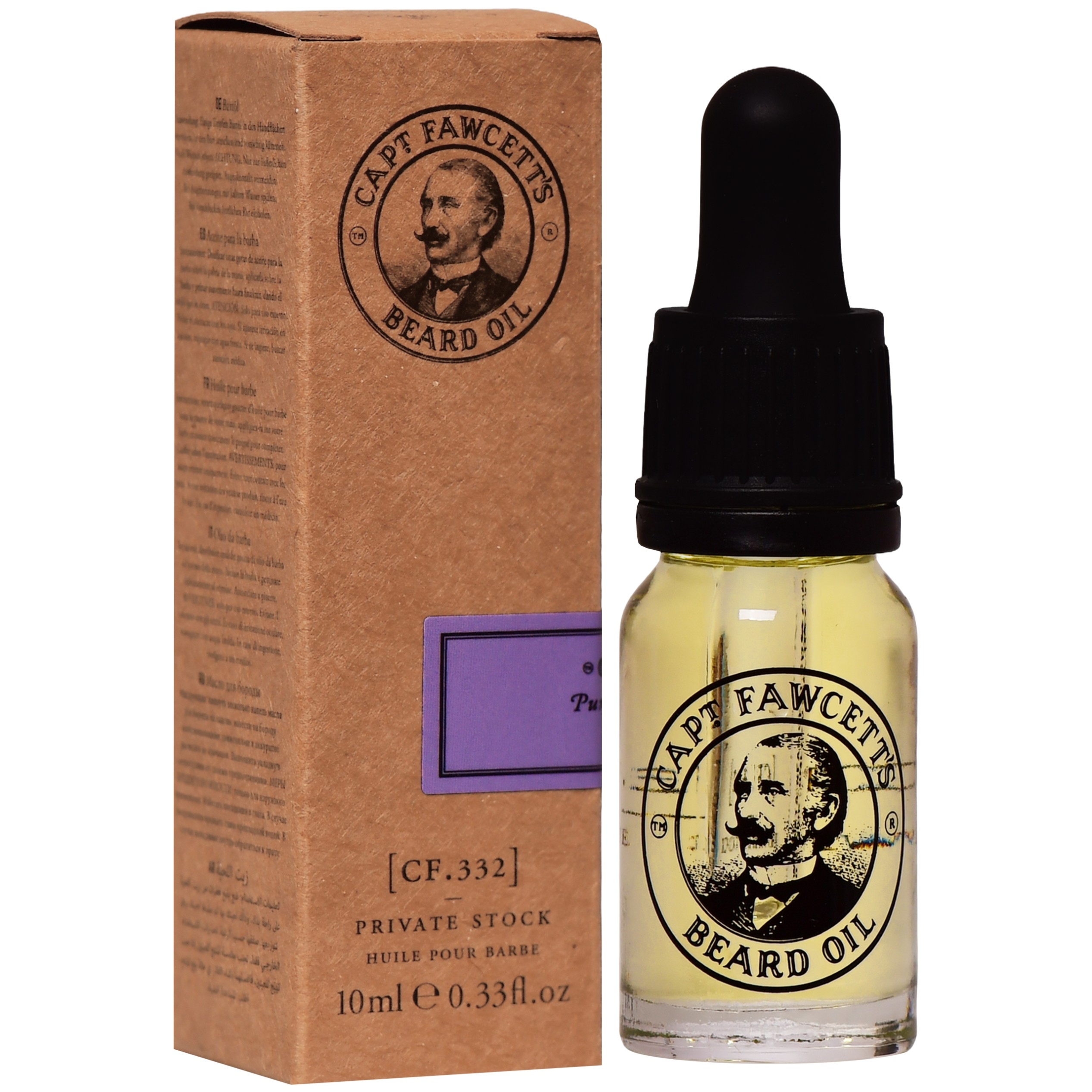 Captain Fawcett CF.332 – pielęgnujący olejek do brody, 10ml