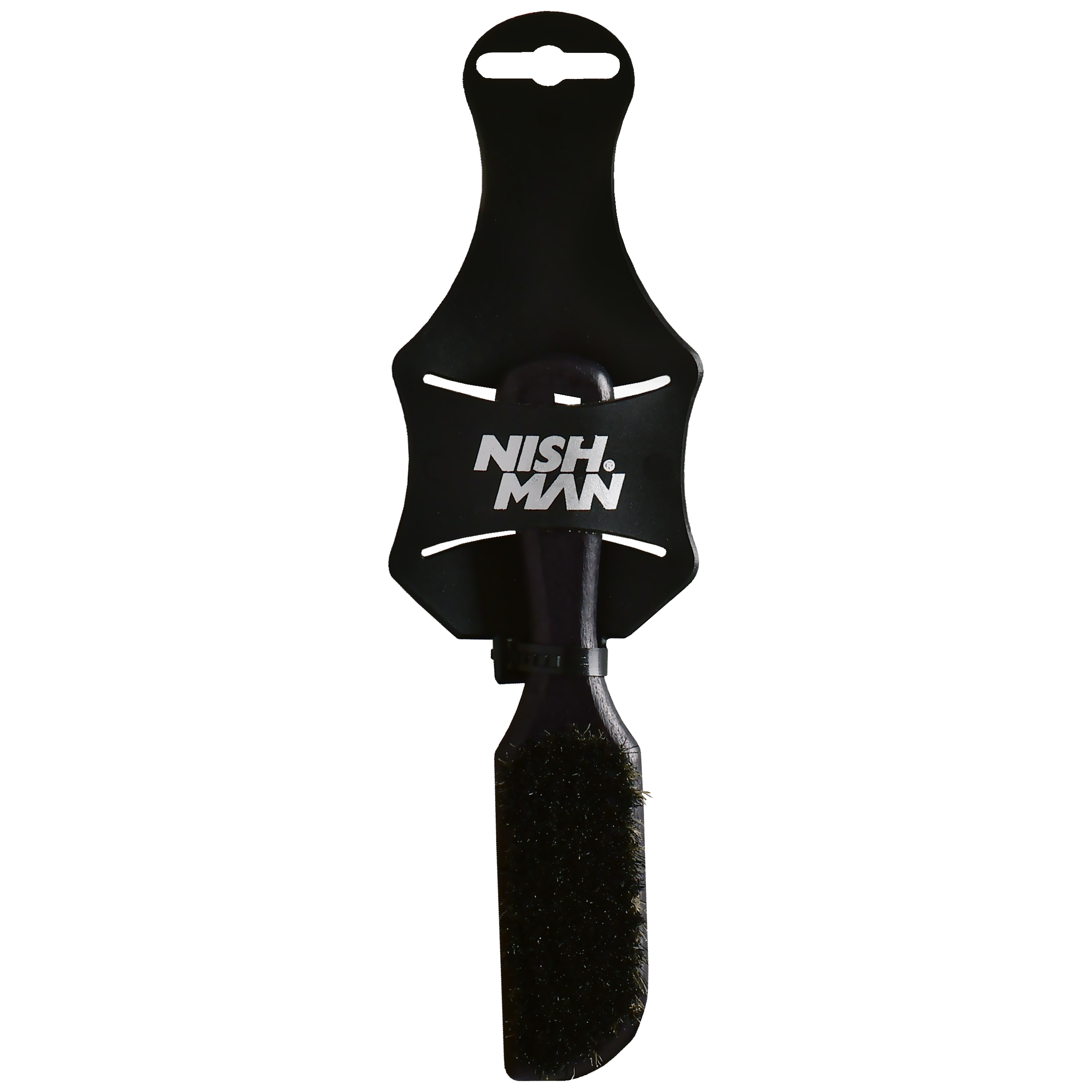 Image of Nishman Fade Brush S - szczotka z naturalnego włosia do włosów i brody