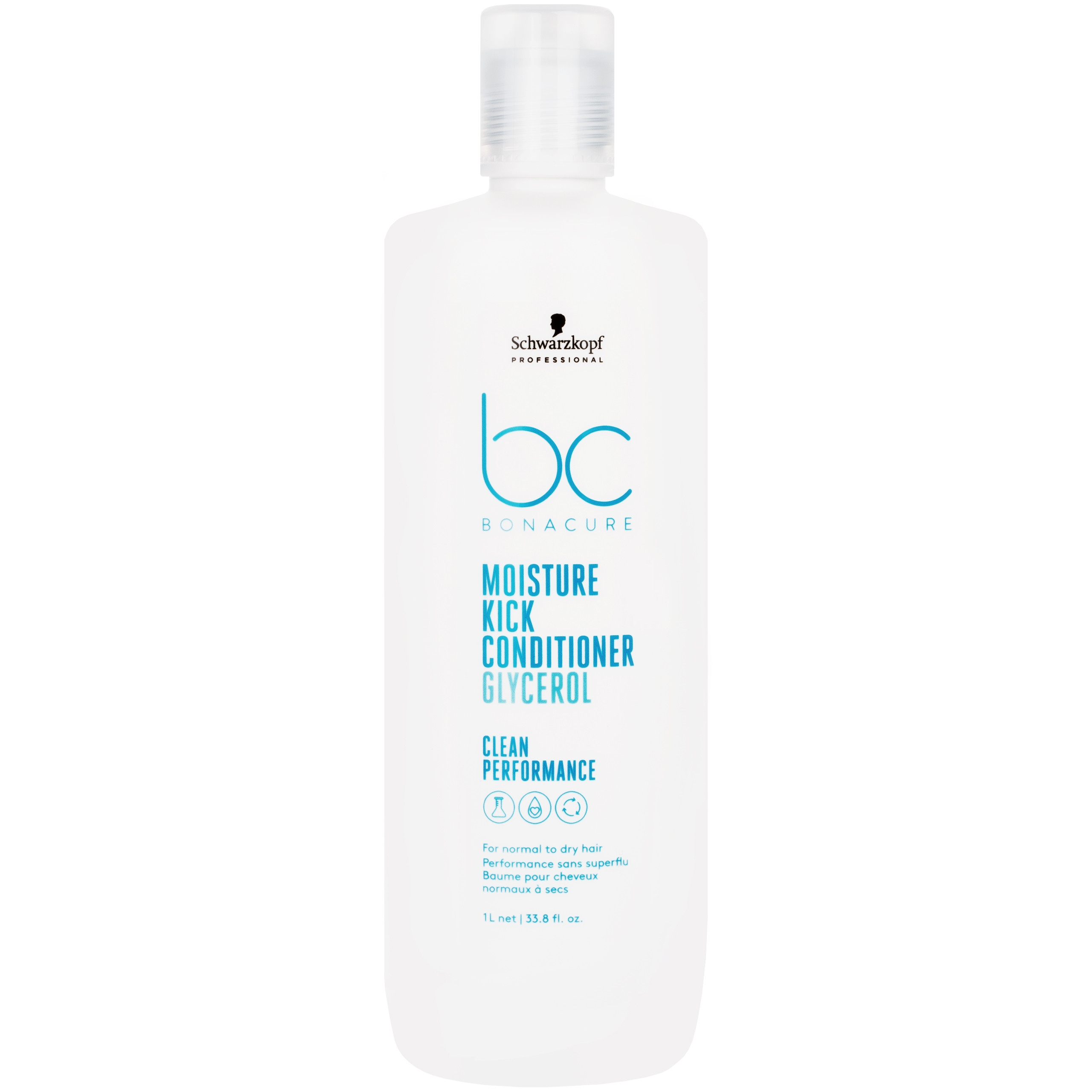 Image of Schwarzkopf BC Moisture Kick Conditioner Glycerol - odżywka intensywnie nawilżająca 1000ml