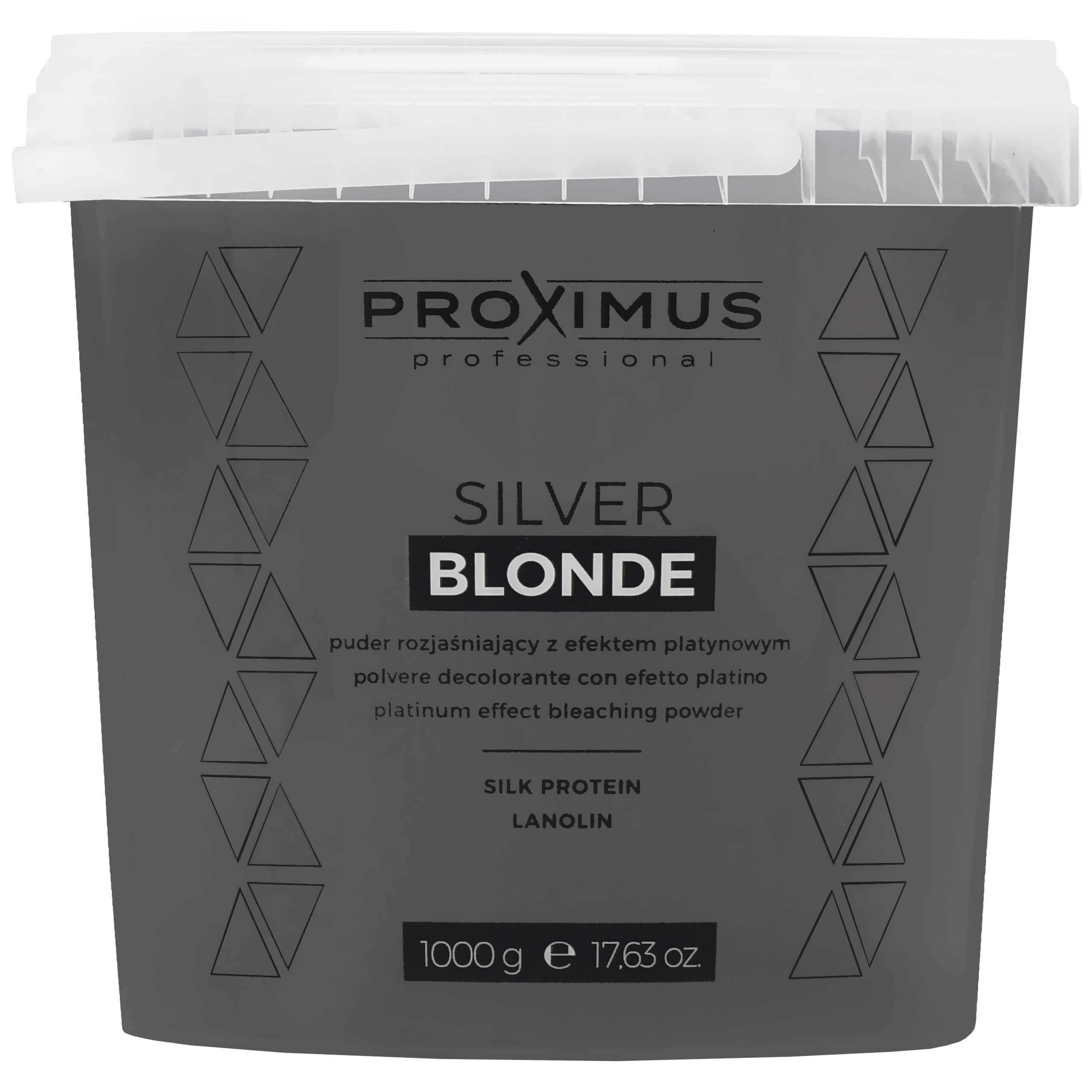 Image of Proximus Professional Flash Blonde - bezpyłowy puder rozjaśniający włosy z efektem platynowym, 1000g