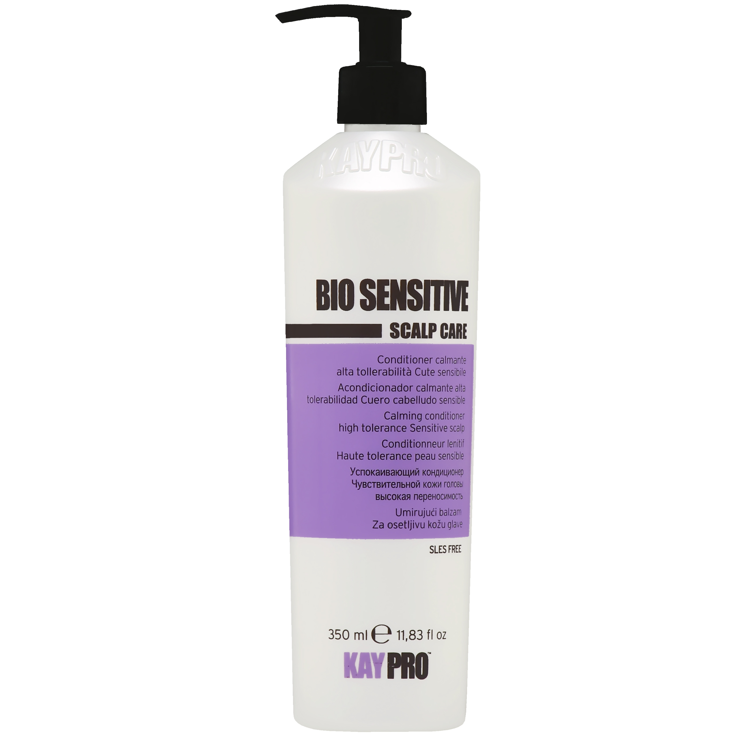 Image of KayPro Bio Sensitive Calming - łagodząca odżywka dla wrażliwej skóry głowy, bez SLS/SLES, 350ml