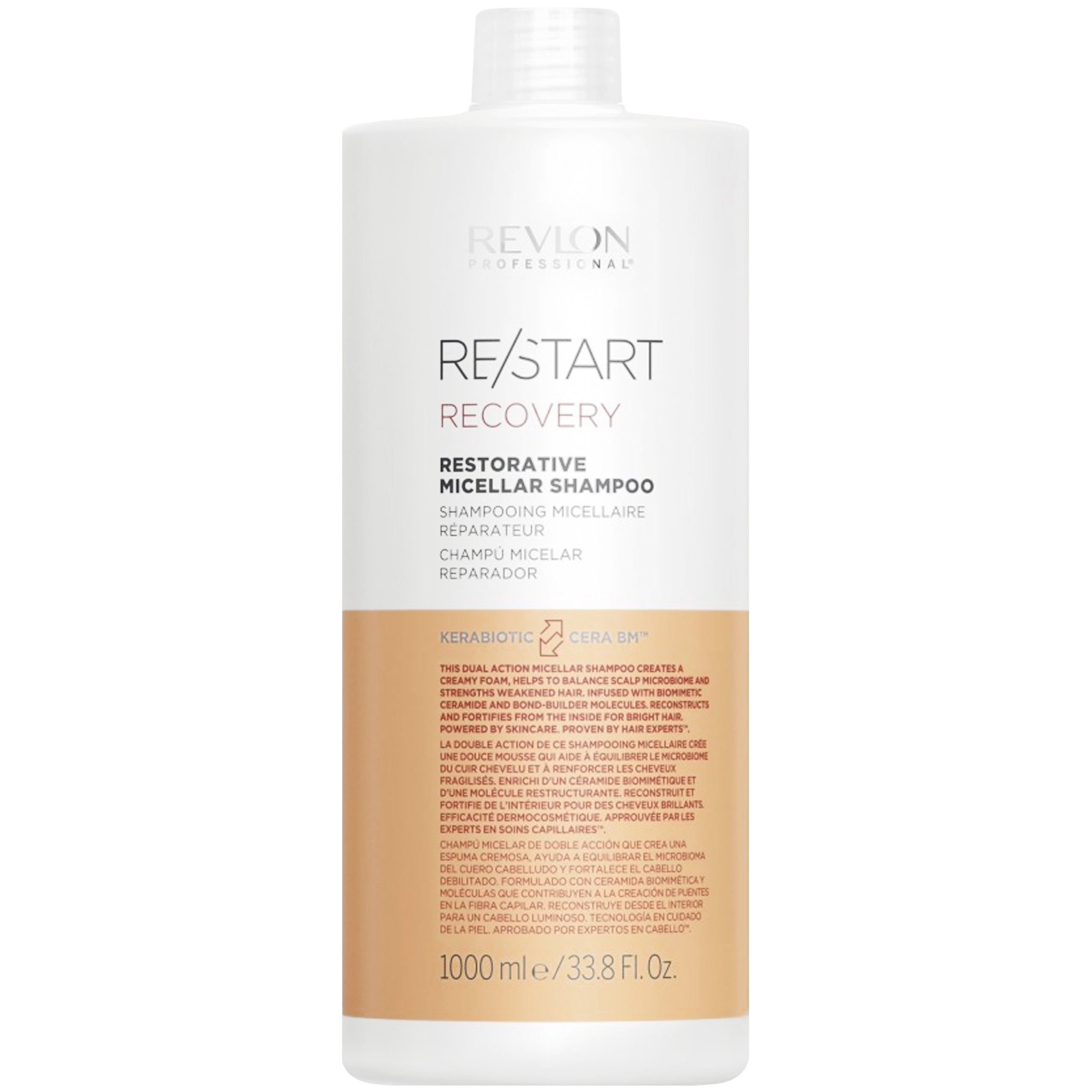 Image of Revlon Restart Recovery Restorative - szampon odbudowujący do wlosów, 1000ml