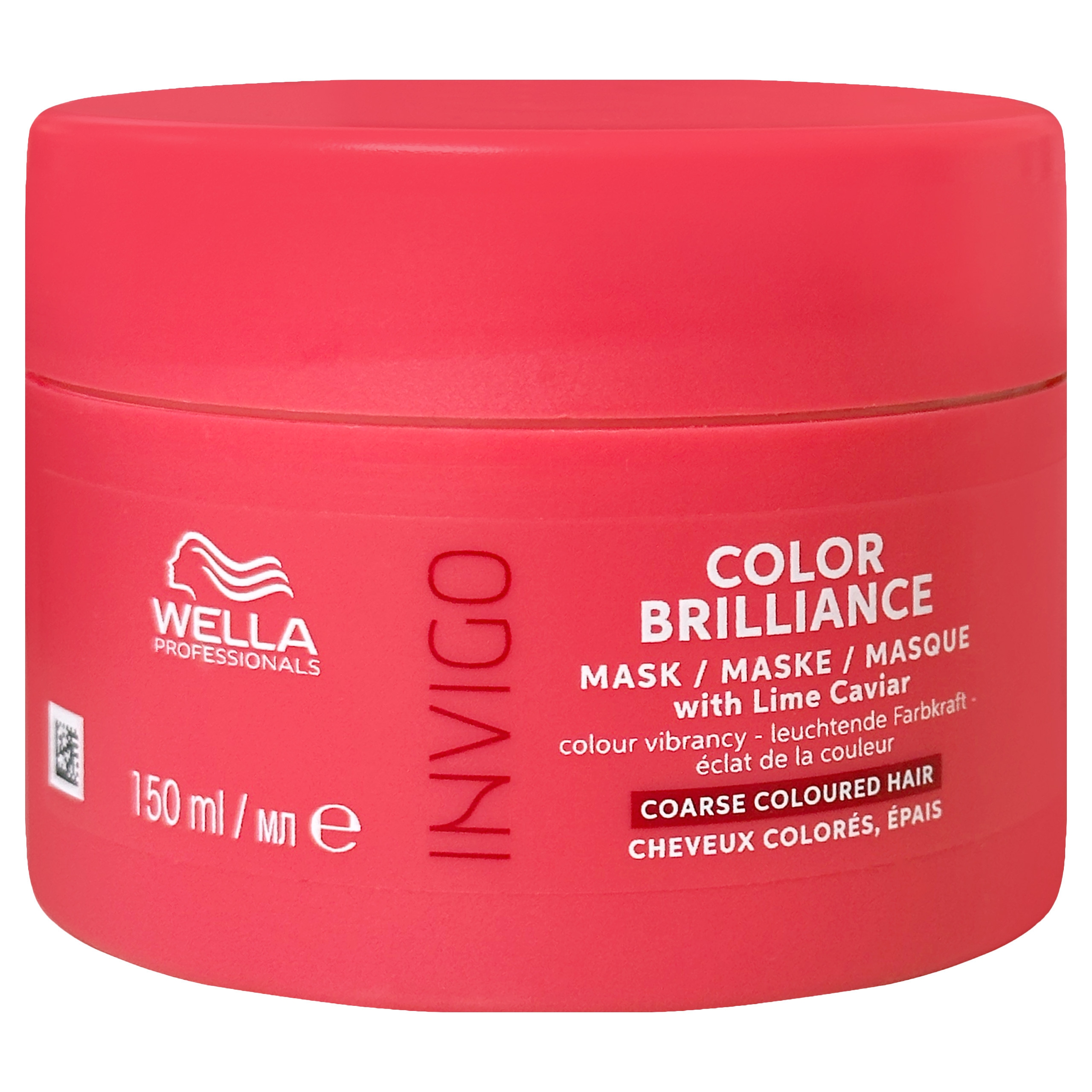 Image of Wella Invigo Brilliance Mask - maska do włosów grubych, 150ml