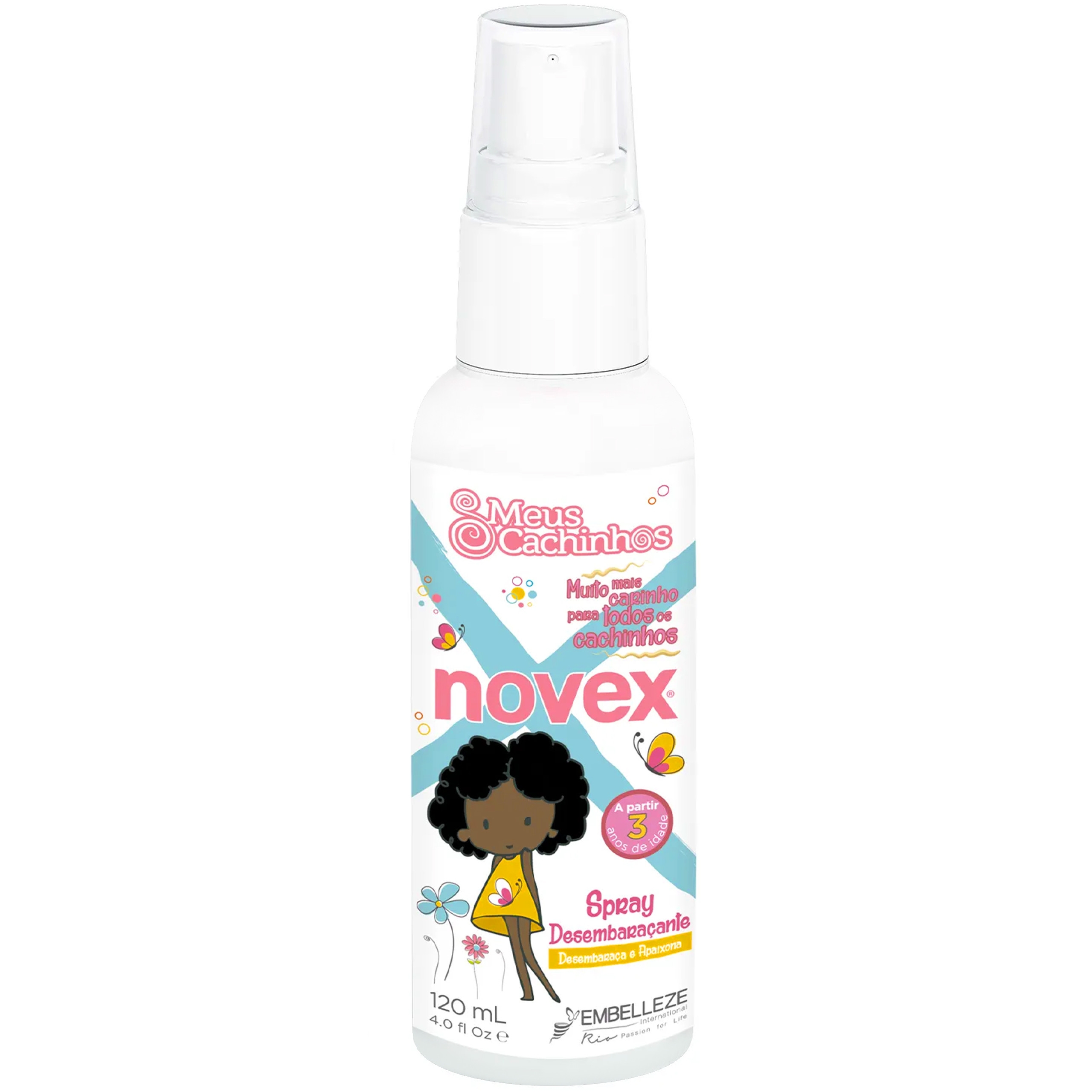 Image of Novex My Little Curls Spray - odżywka w sprayu do włosów kręconych dla dzieci, 120ml