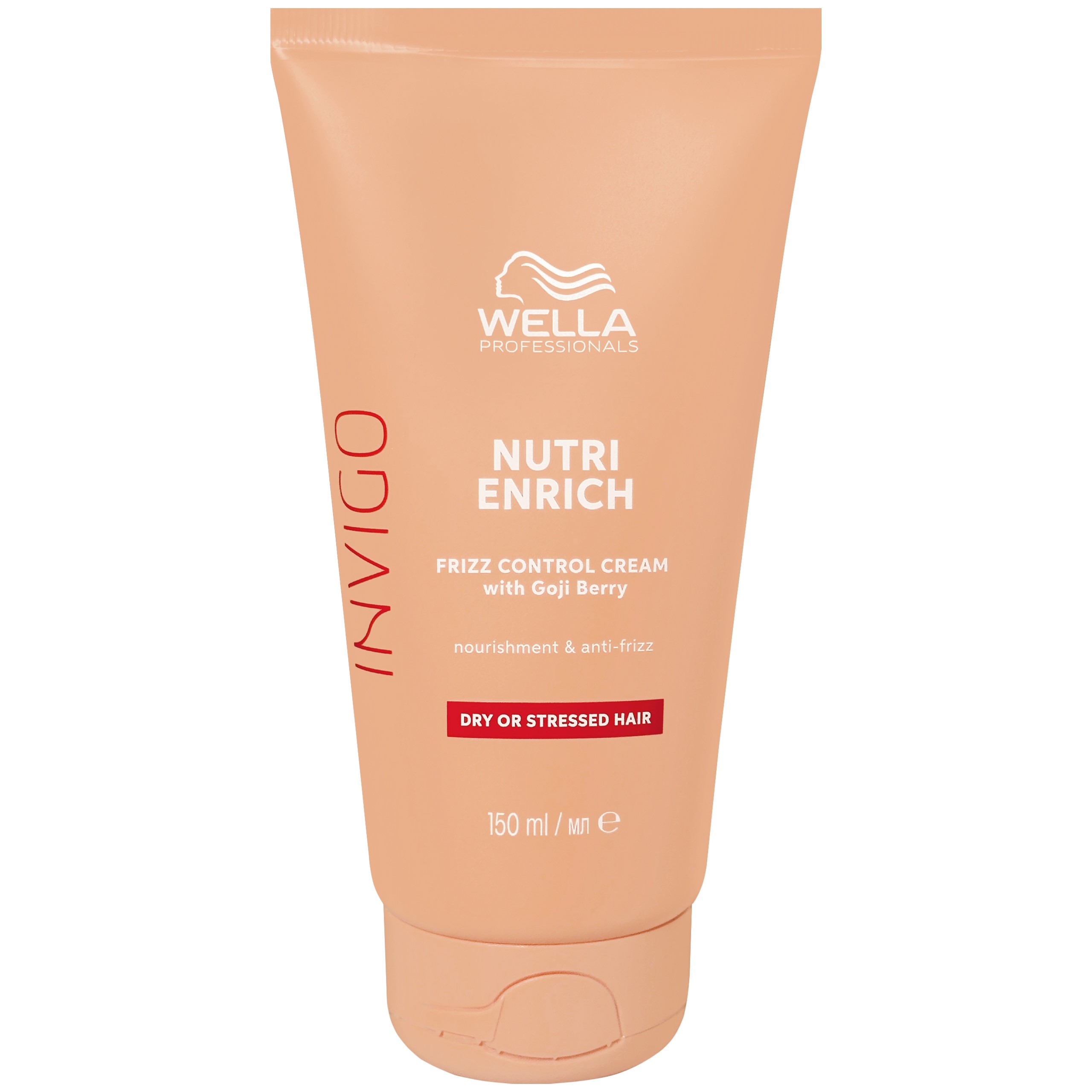 Image of Wella Invigo Enrich Frizz Control Cream - wygładzający krem do włosów suchych, 150ml