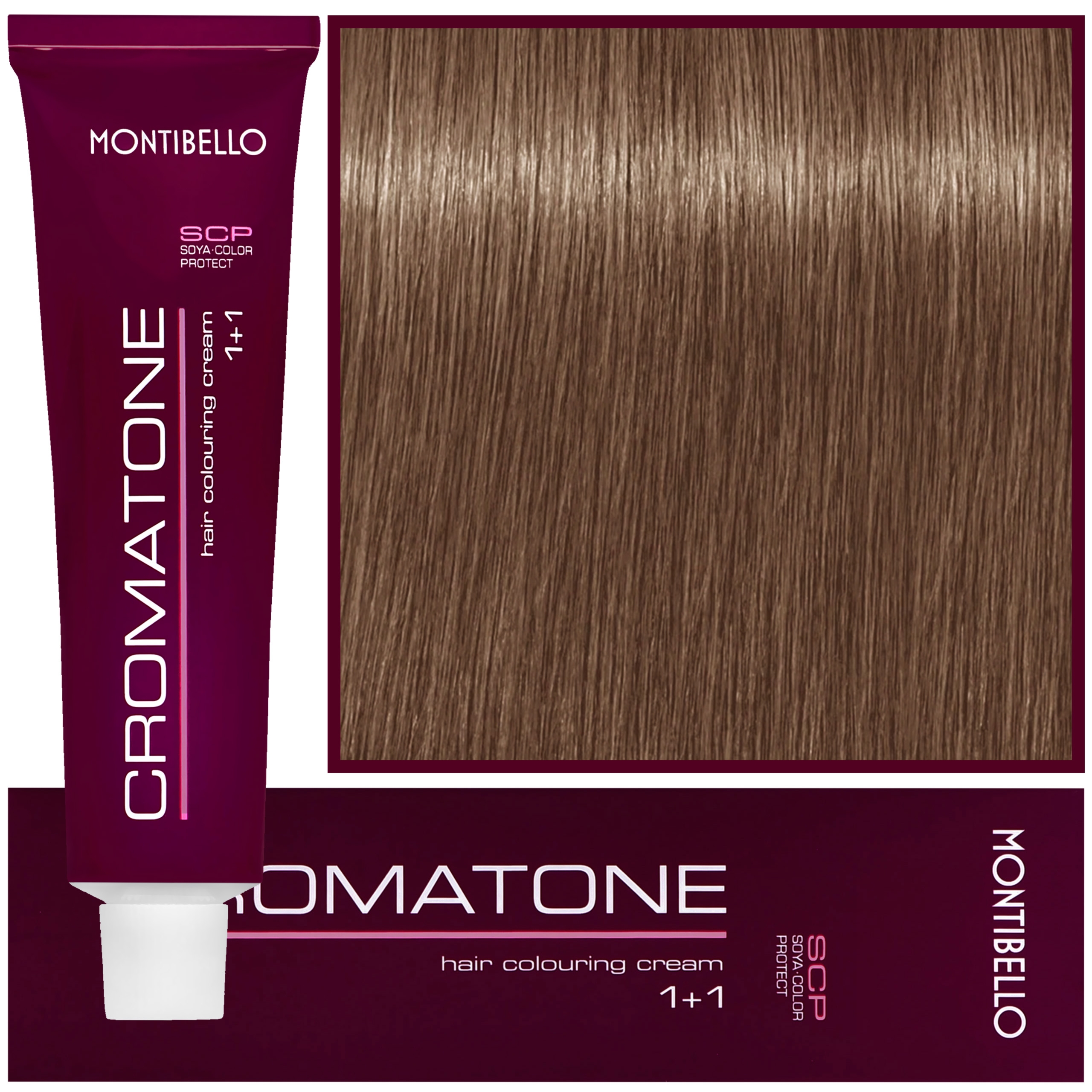 Montibello Cromatone – profesjonalna farba do trwałej koloryzacji, 60ml 8,13 | Jasny Popielaty Złoty Blond