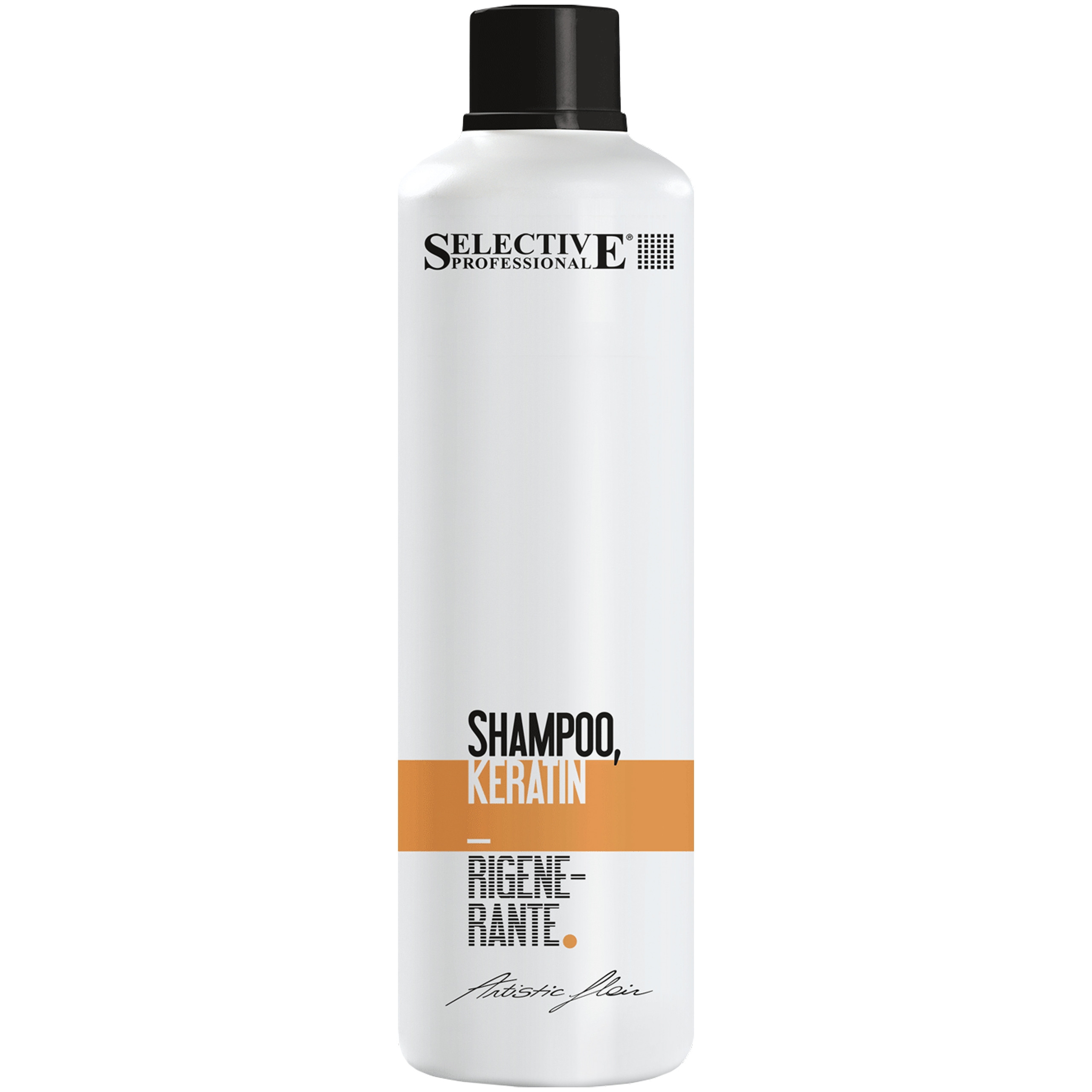 Фото - Шампунь Selective Selective Keratin Rigenerate - szampon regenerujący do włosów, 1