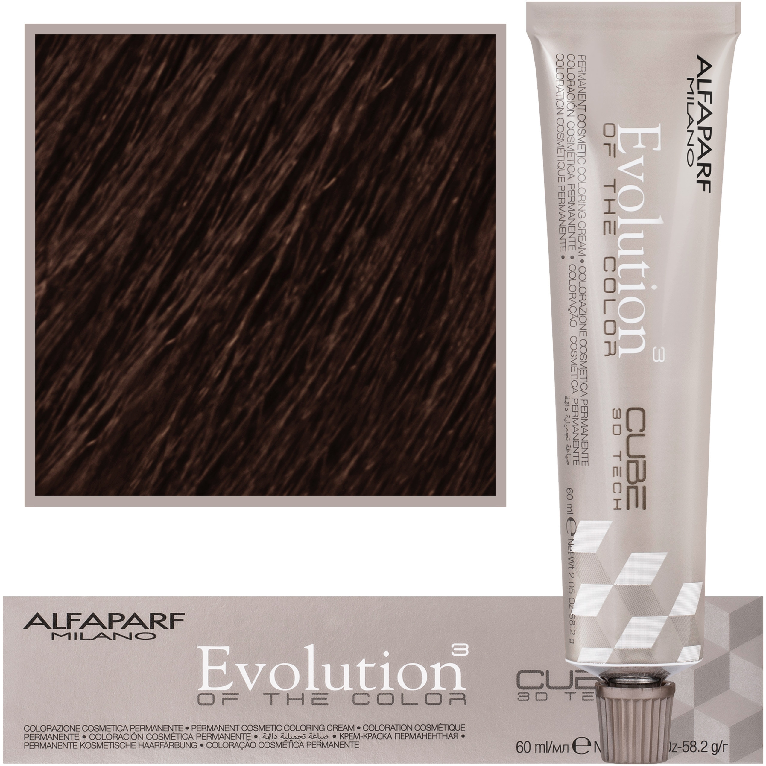 Alfaparf Evolution – farba do włosów 60ml cała paleta 6.3 | Ciemny złoty blond