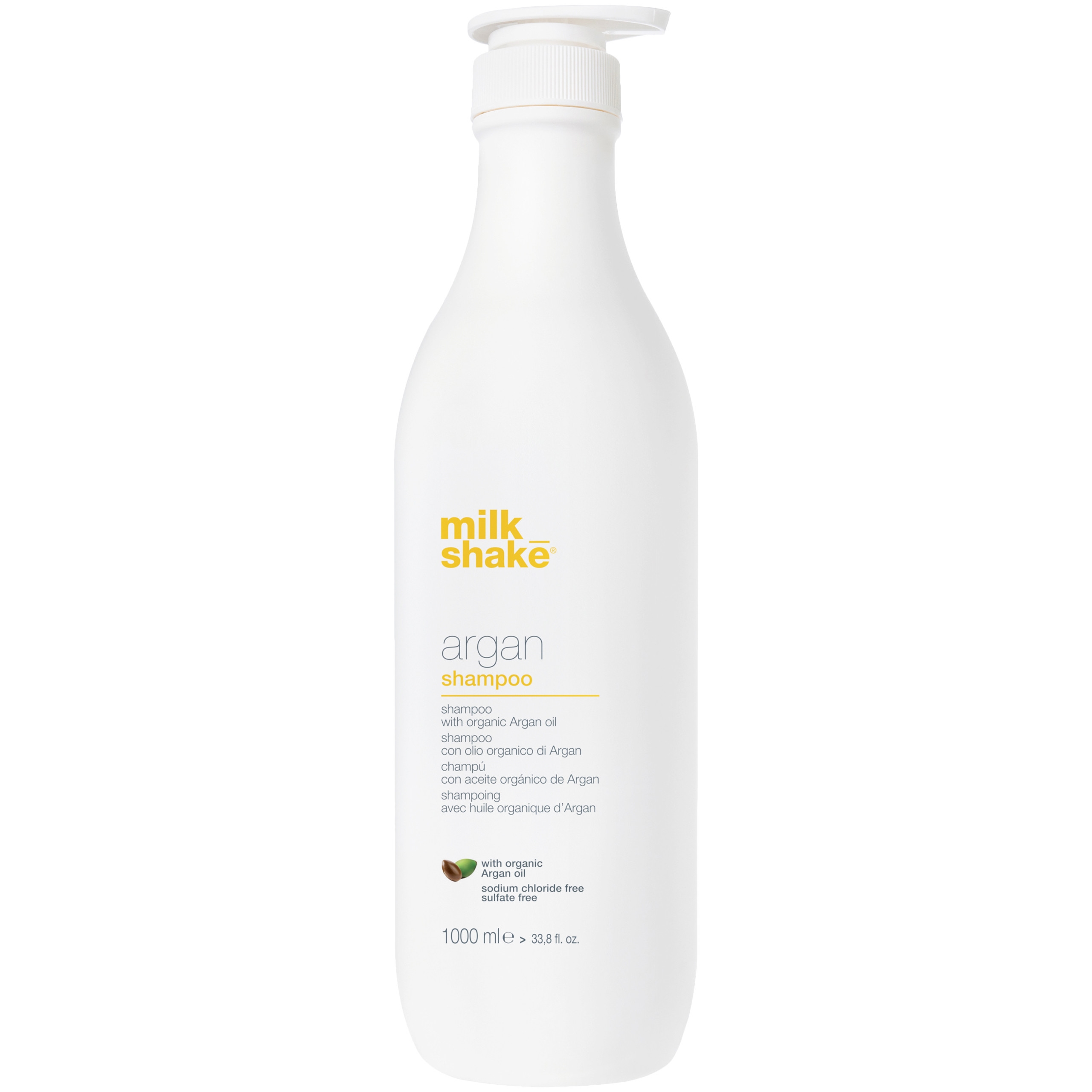 Image of Milk Shake Argan Oil Shampoo – szampon do codziennej pielęgnacji z olejkiem arganowym, 1000ml