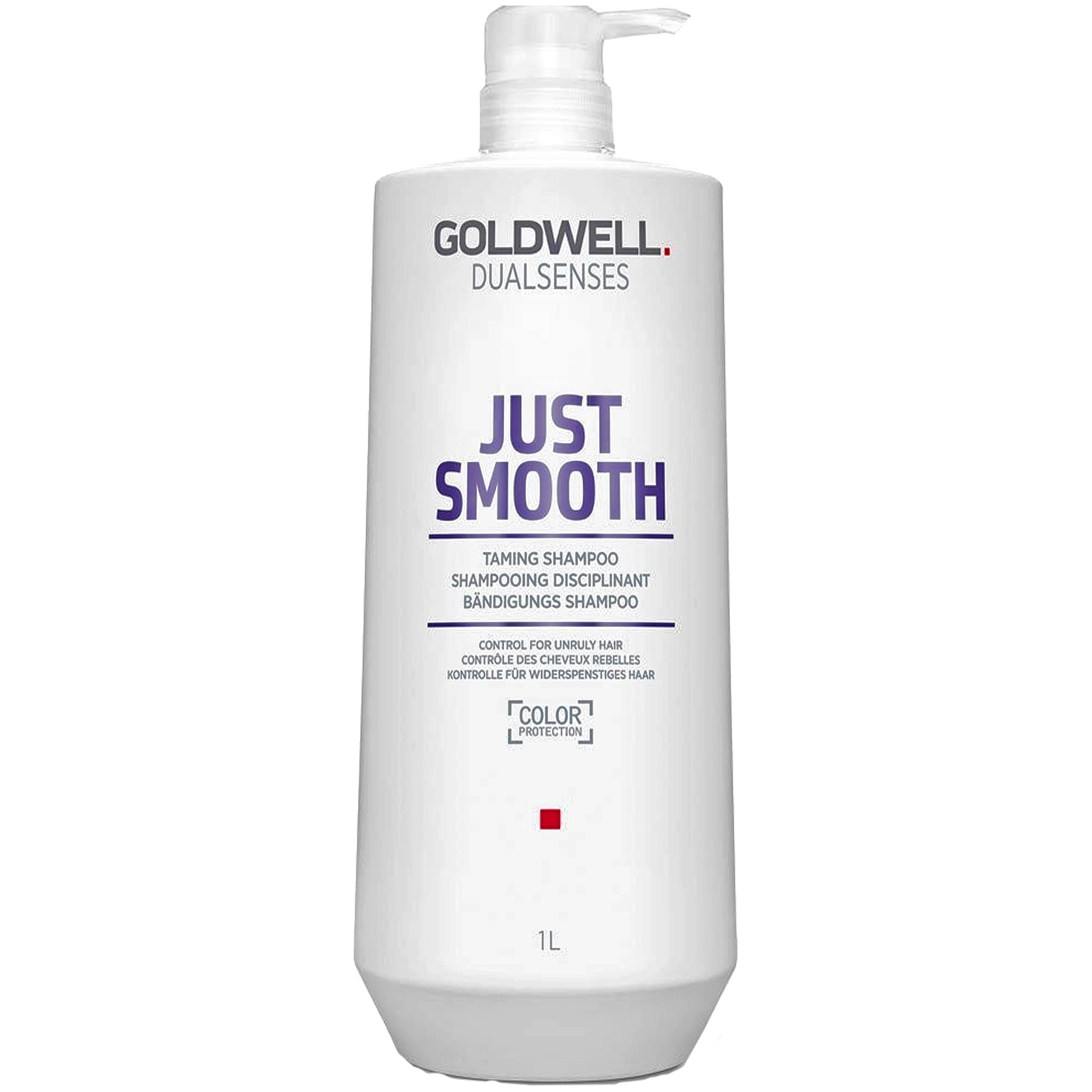 Image of Goldwell Just Smooth, szampon wygładzający włosy, dodaje lekkości i połysku 1000ml