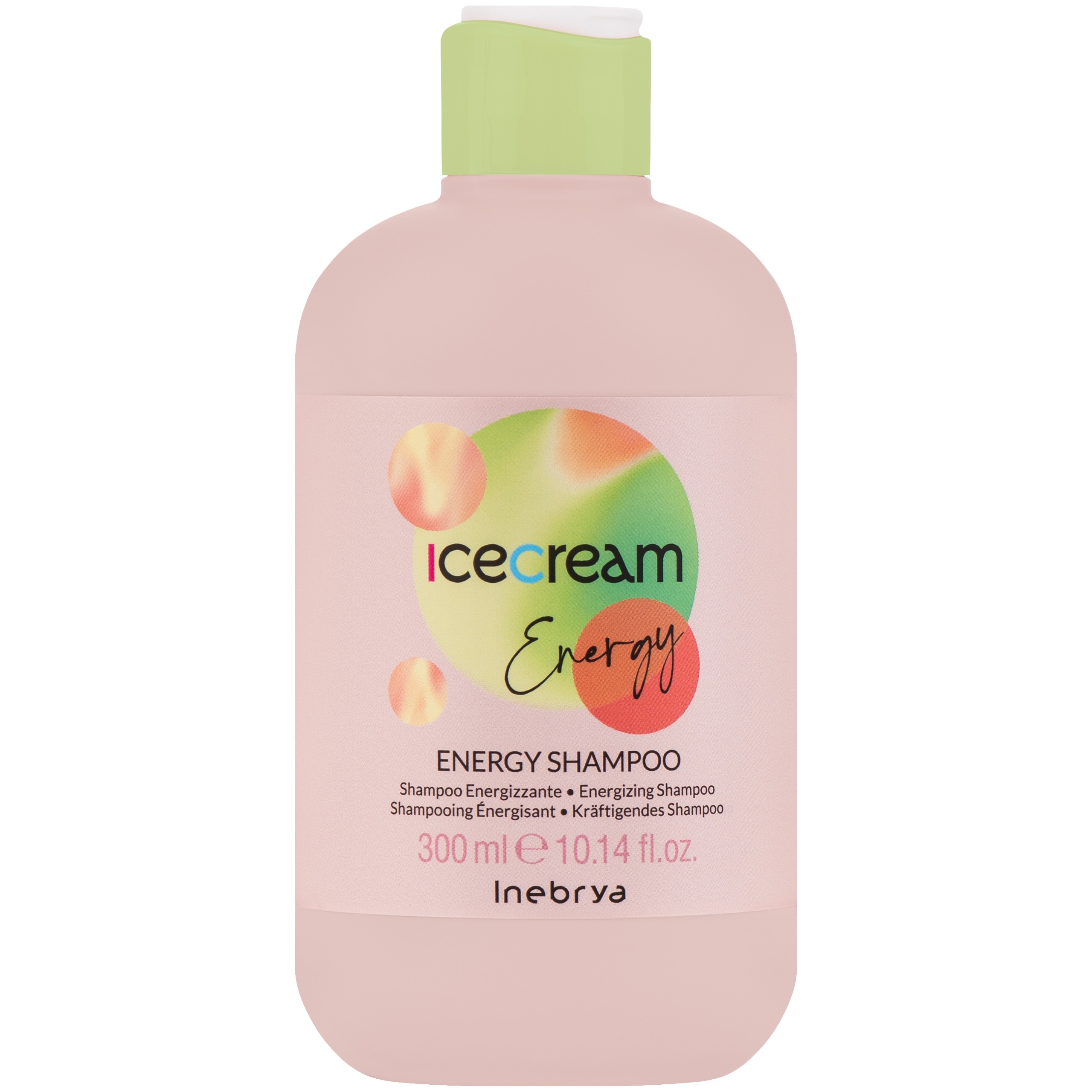 Image of Inebrya Ice Cream Energy - szampon energetyzujący do włosów cienkich i słabych, 300ml