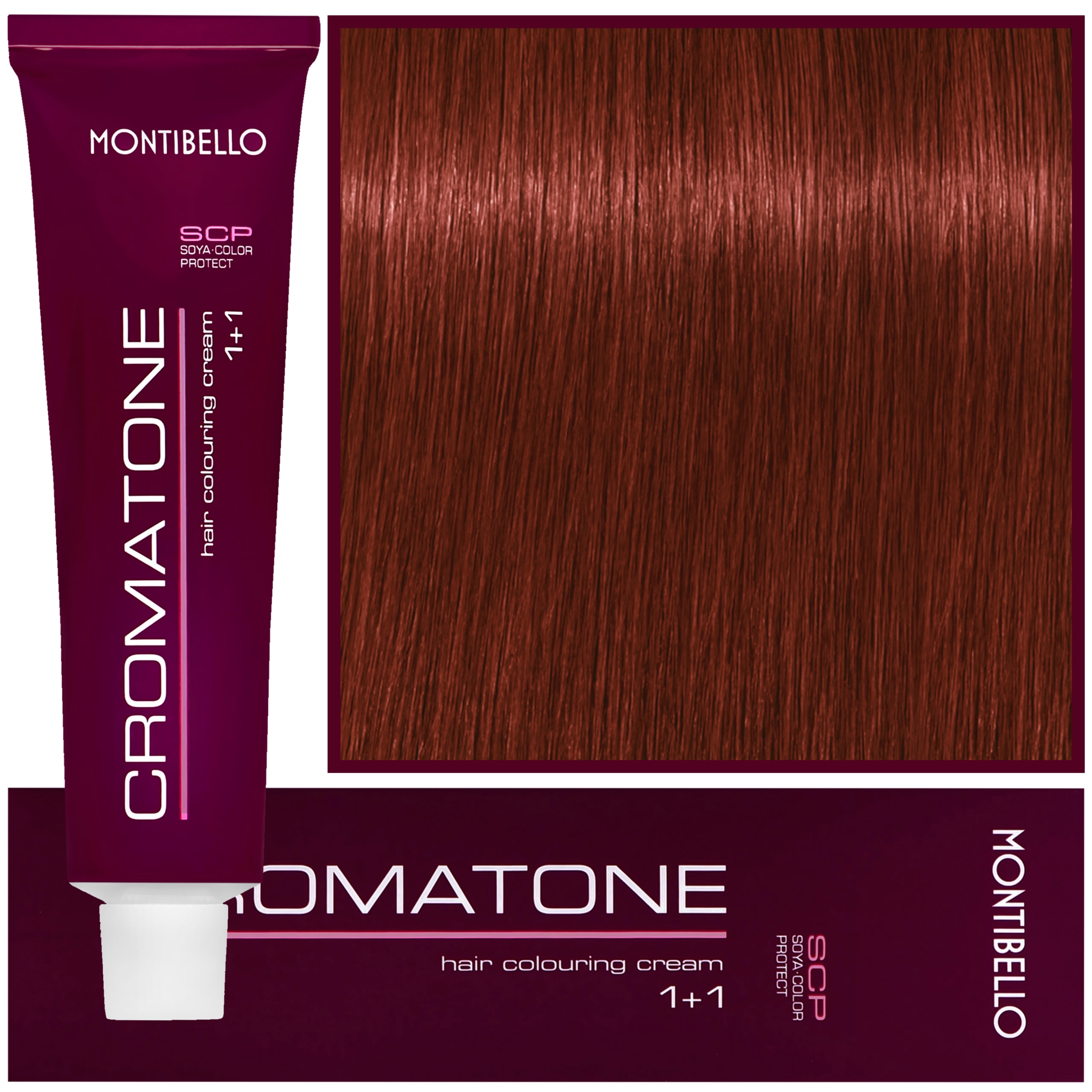Montibello Cromatone – profesjonalna farba do trwałej koloryzacji, 60ml 7,44 | Średni Intensywny Miedziany Blond