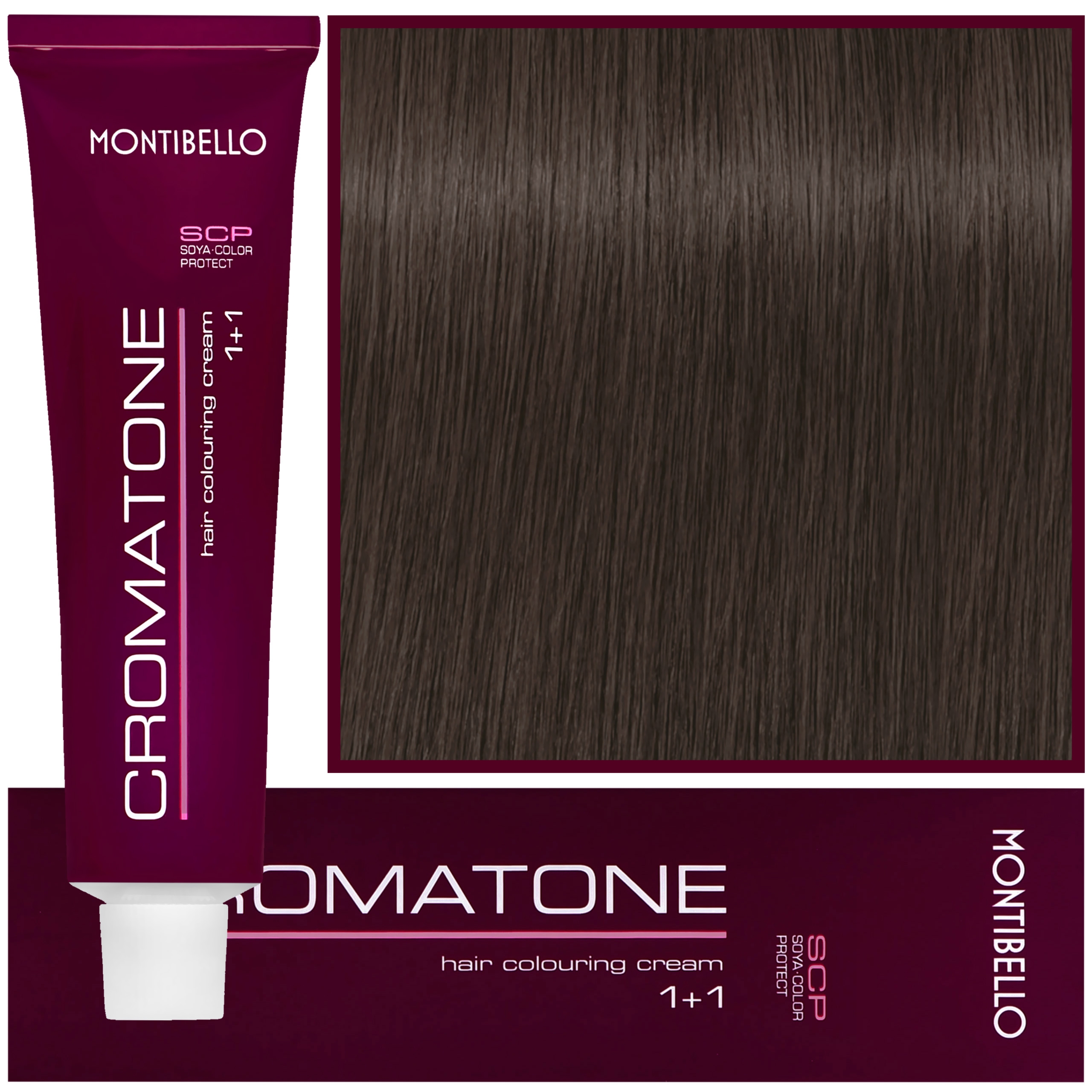 Montibello Cromatone – profesjonalna farba do trwałej koloryzacji, 60ml 6,13 | Ciemny Popielaty Złoty Blond