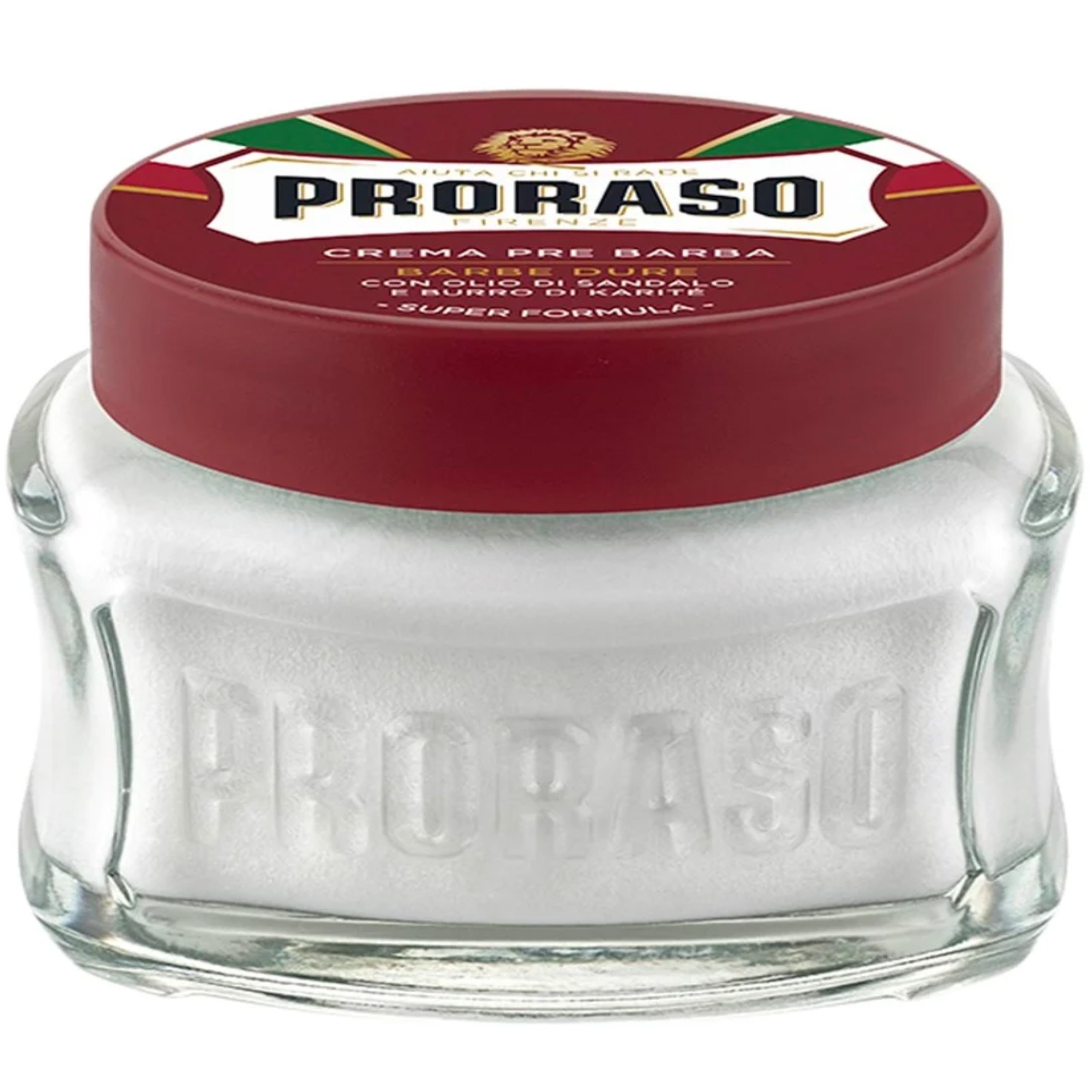 Image of Proraso Coarse Pre/Post Shave Cream - krem przed i po goleniu drzewo sandałowe, 100ml