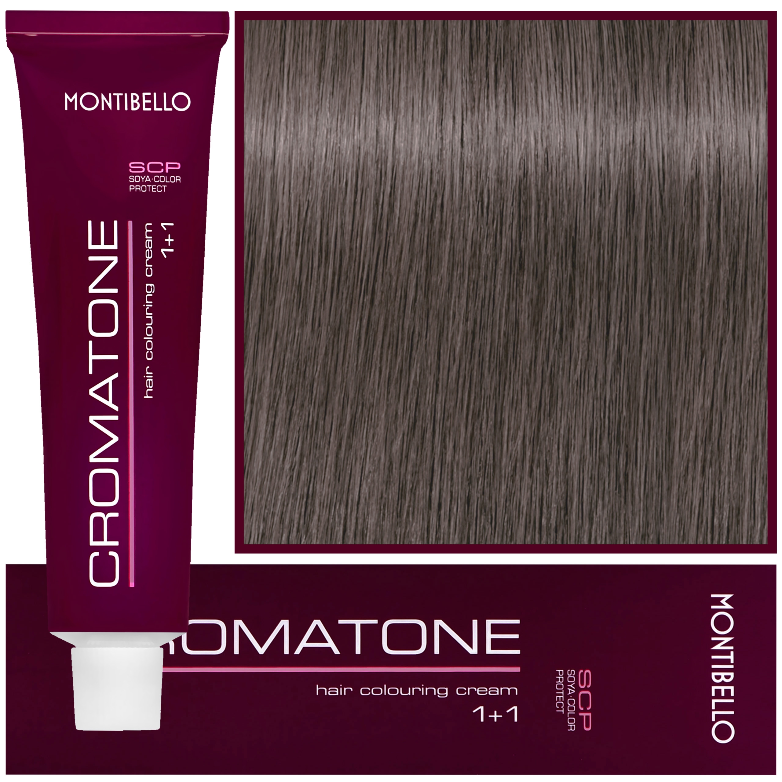 Montibello Cromatone – profesjonalna farba do trwałej koloryzacji, 60ml 7,21 | Średni Perłowy Popielaty Blond