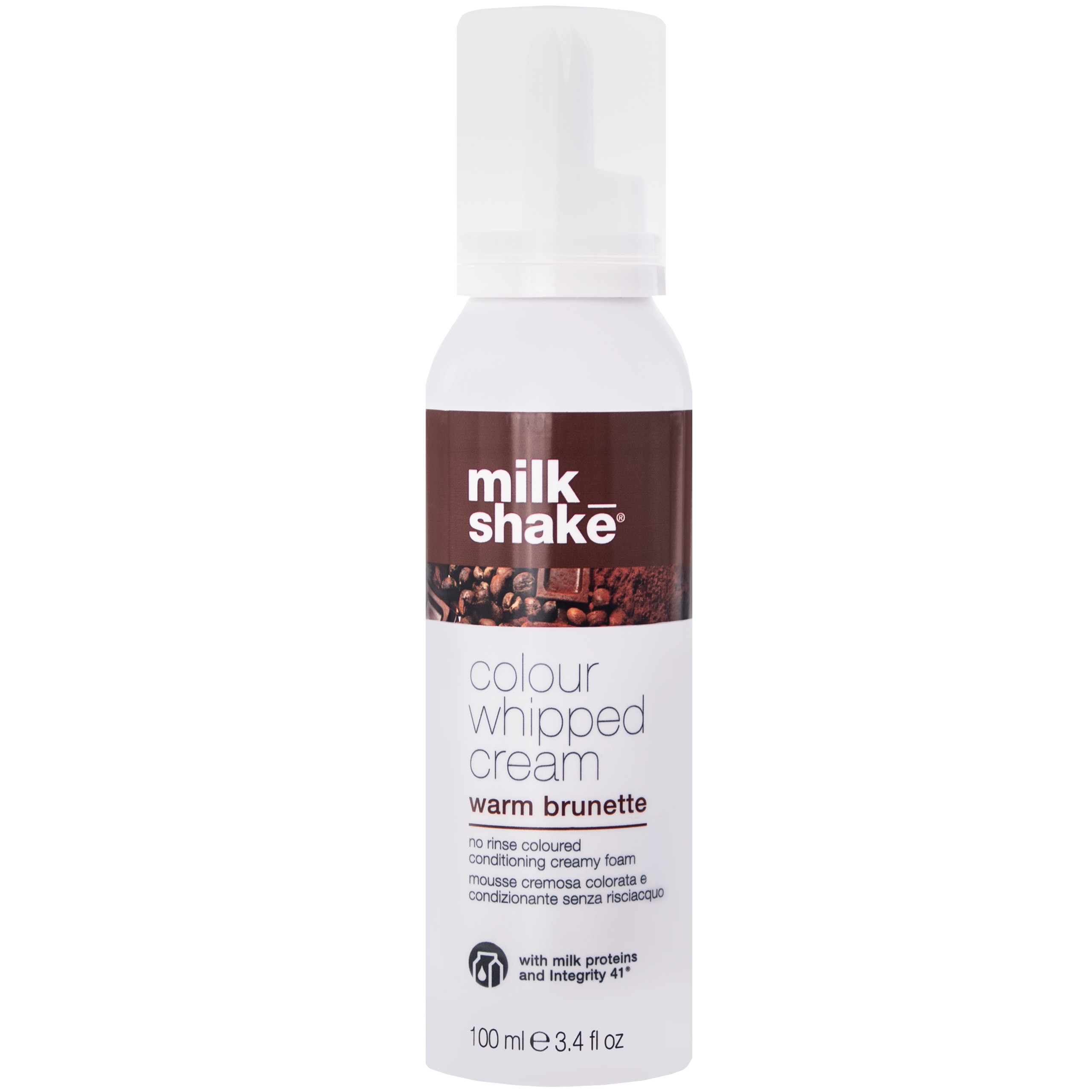 Image of Milk Shake odżywcza pianka koloryzująca różne kolory 100 ml Warm Brunette