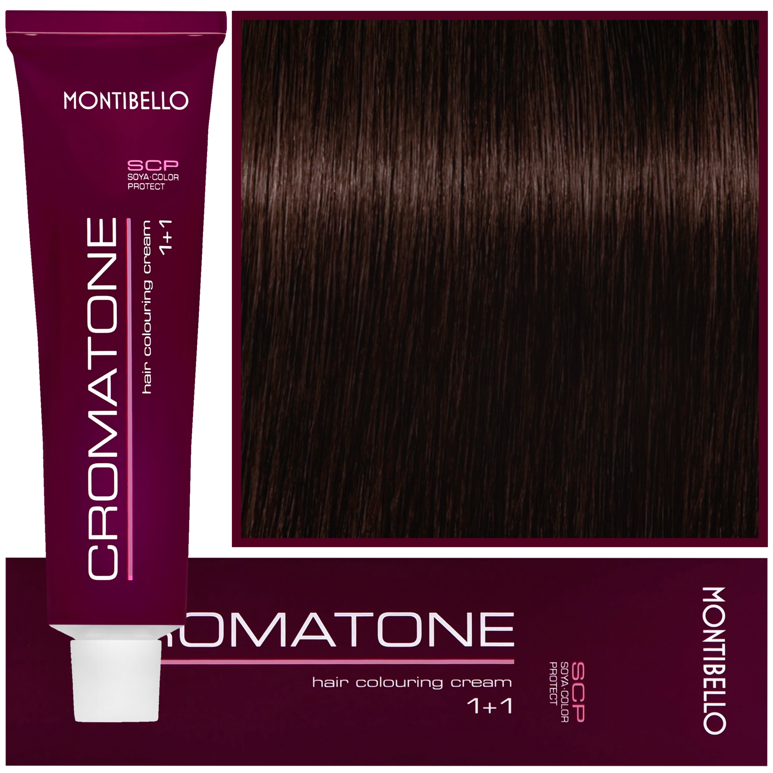 Montibello Cromatone – profesjonalna farba do trwałej koloryzacji, 60ml 6,63 | Ciemny Brązowy Złoty Blond