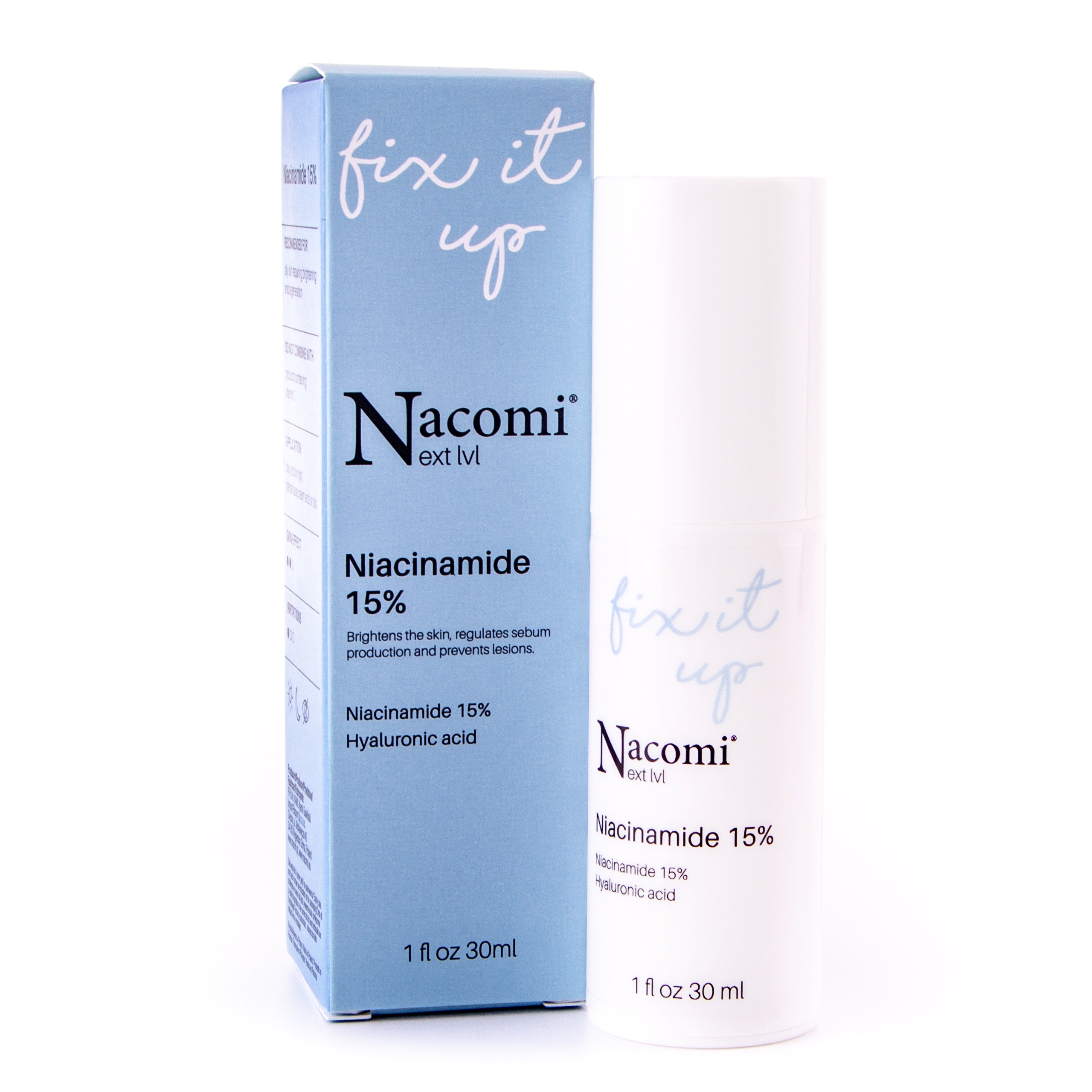 Image of Nacomi Next Level Fix It Up Niacinamide 15% Serum do twarzy 30ml