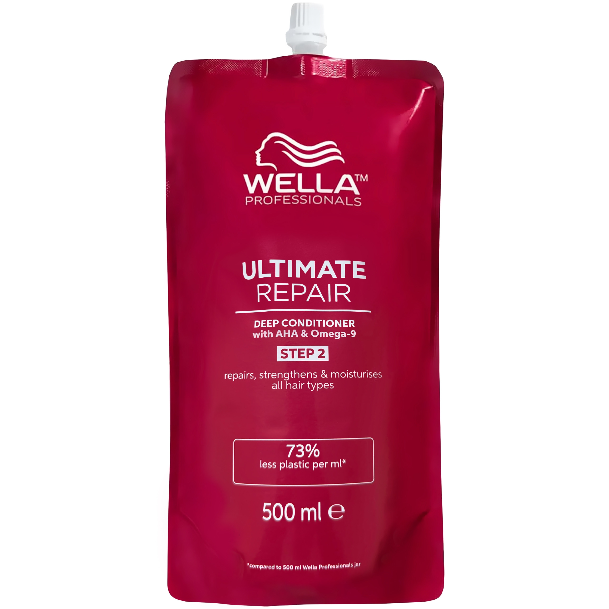 Image of Wella Ultimate Repair Conditioner Refill - regenerująca odżywka do włosów, 500ml