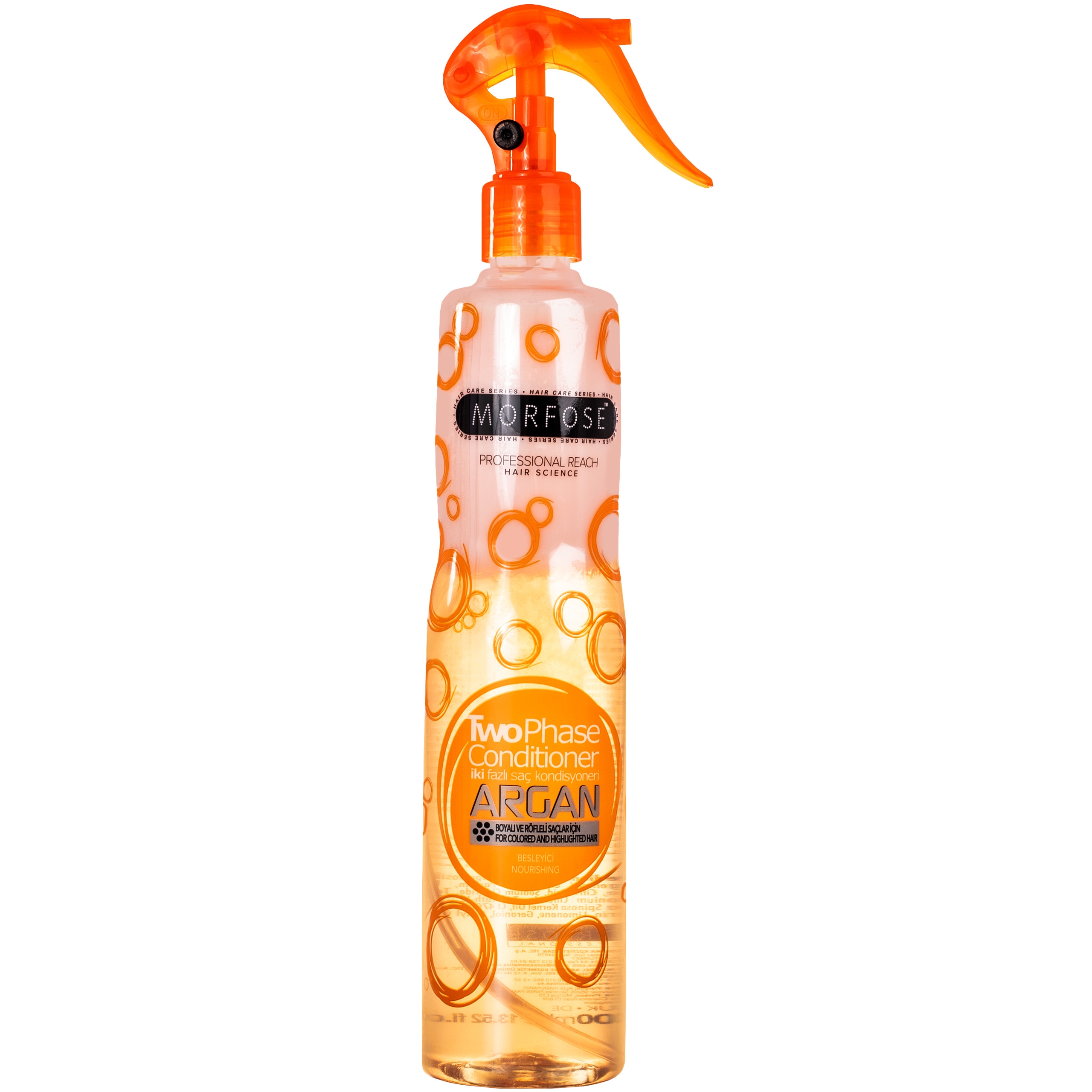 Image of Morfose Two Phase Argan Conditioner - dwufazowa odżywka w sprayu do włosów suchych, 400ml