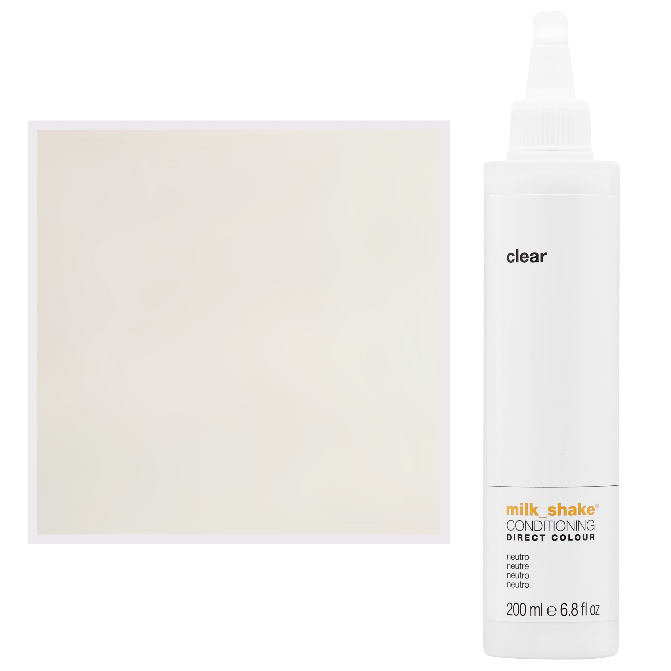Milk Shake Direct Colour – toner do koloryzacji włosów, 200ml CLEAR || Neutralny