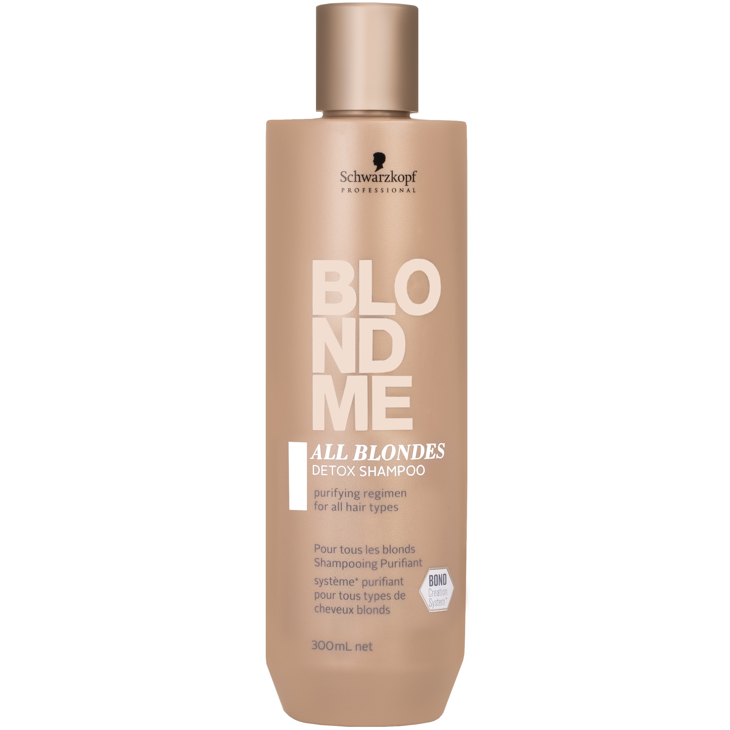 Image of Schwarzkopf BlondMe All Blondes Detox - szampon głęboko oczyszczający do włosów 300ml