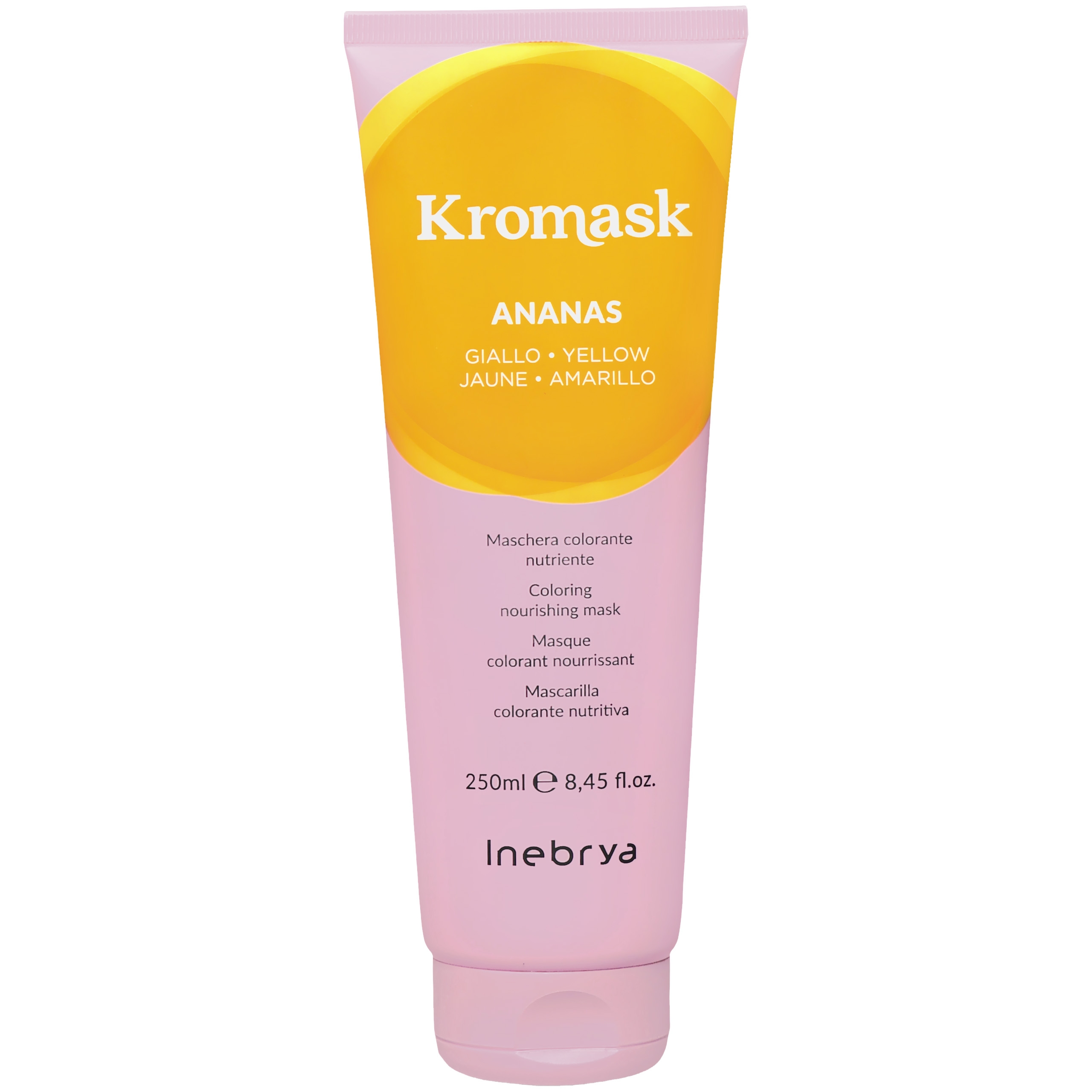 Inebrya Kromask – maska koloryzująca do włosów, różne kolory, 250ml Ananas | Ananasowy