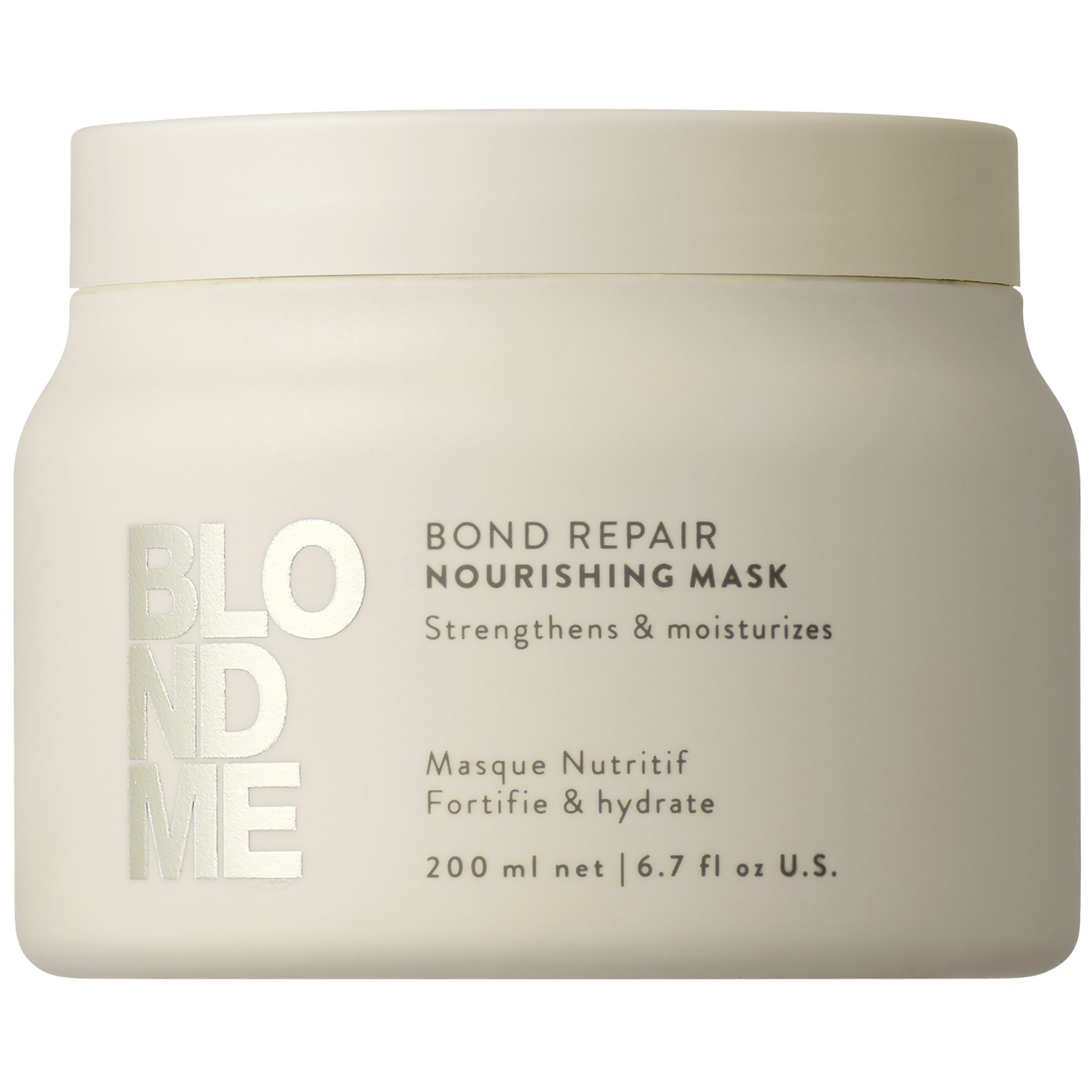 Image of Schwarzkopf BlondMe Bond Repair Nourish - wzmacniająca maska do włosów blond, 200ml