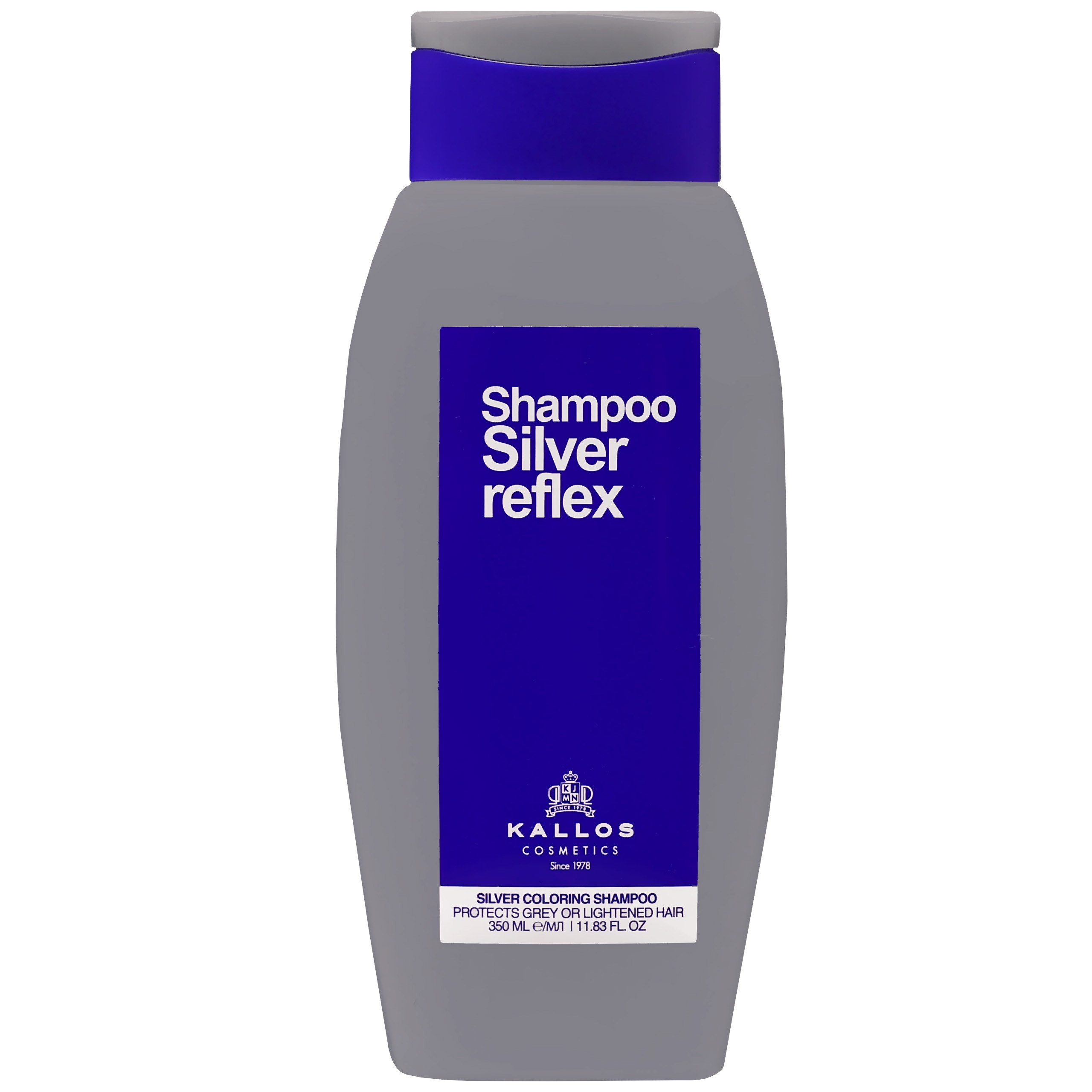 Image of Kallos Silver Reflex Shampoo - szampon do włosów blond neutralizujący żółte odcienie 350ml