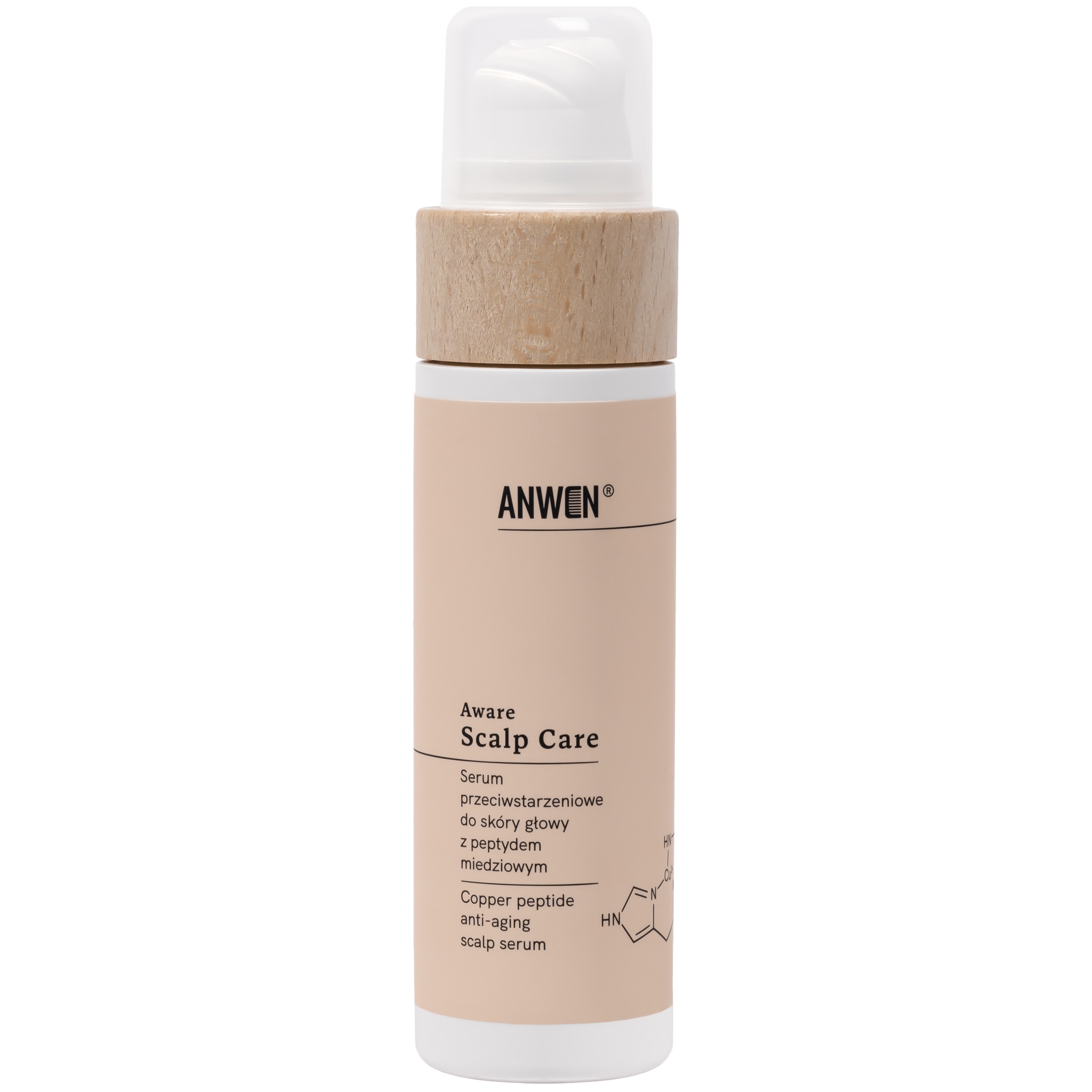 Image of Anwen Aware Scalp Care - przeciwstarzeniowe serum do skóry głowy, 100 ml