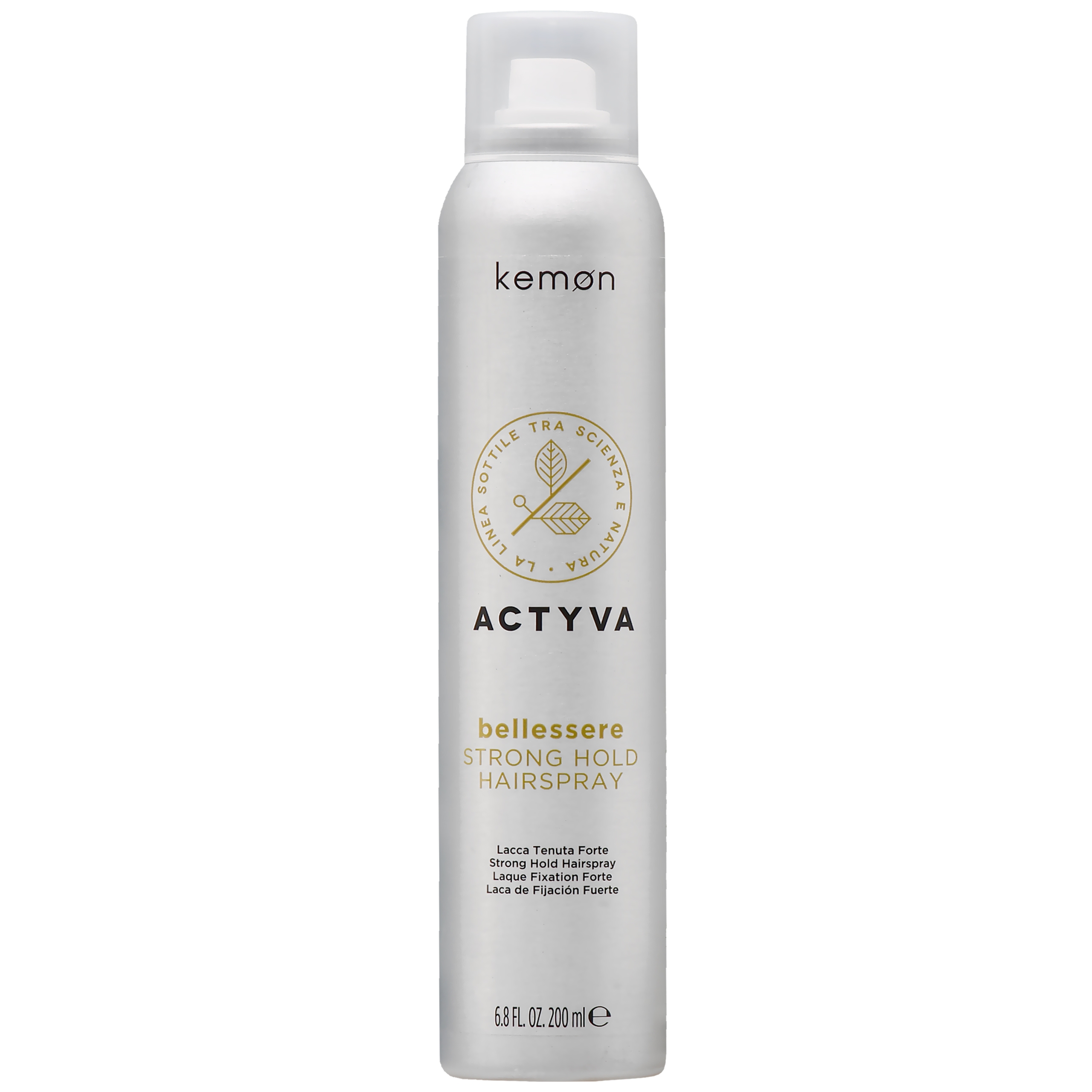 Image of Kemon Actyva Bellessere Strong Hold Hairspray - mocno utrwalający lakier do włosów, 200ml