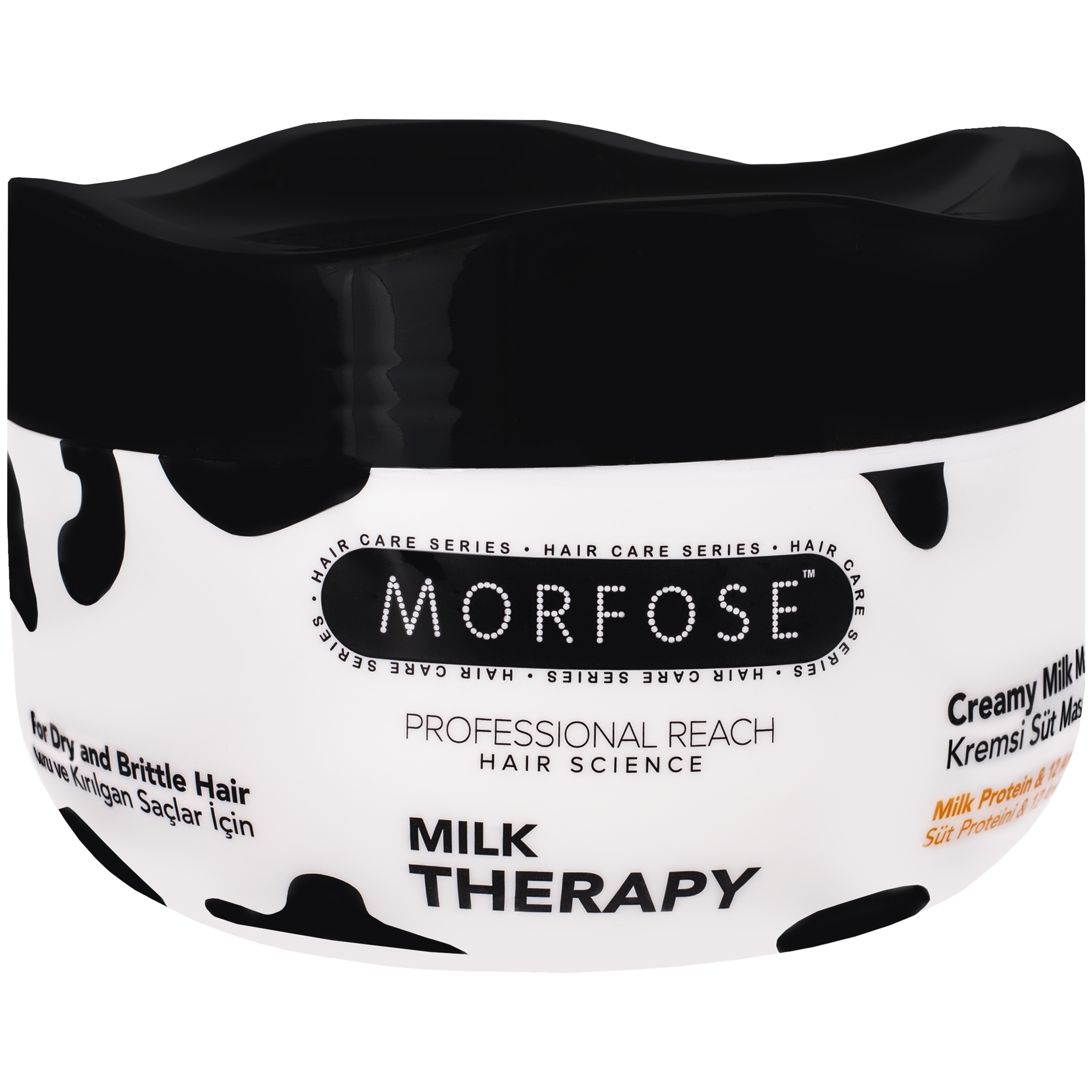 Image of Morfose Milk Therapy Mask – odżywcza maska do włosów suchych i osłabionych, 500ml