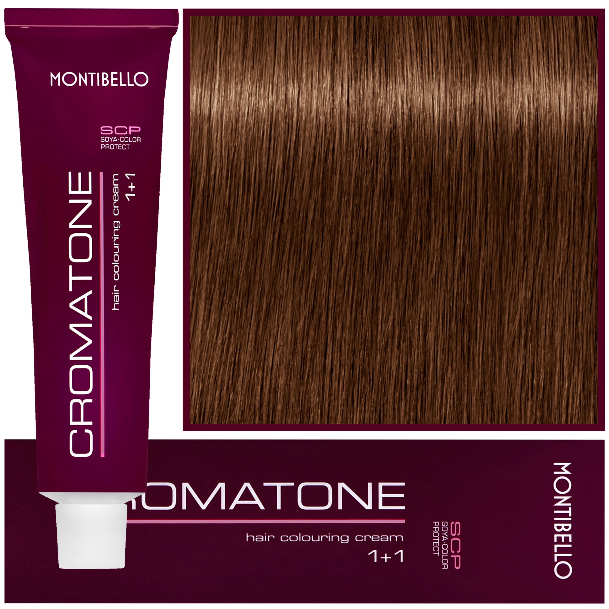 Montibello Cromatone – profesjonalna farba do trwałej koloryzacji, 60ml 7,36 | Średni Złoty Brązowy Blond