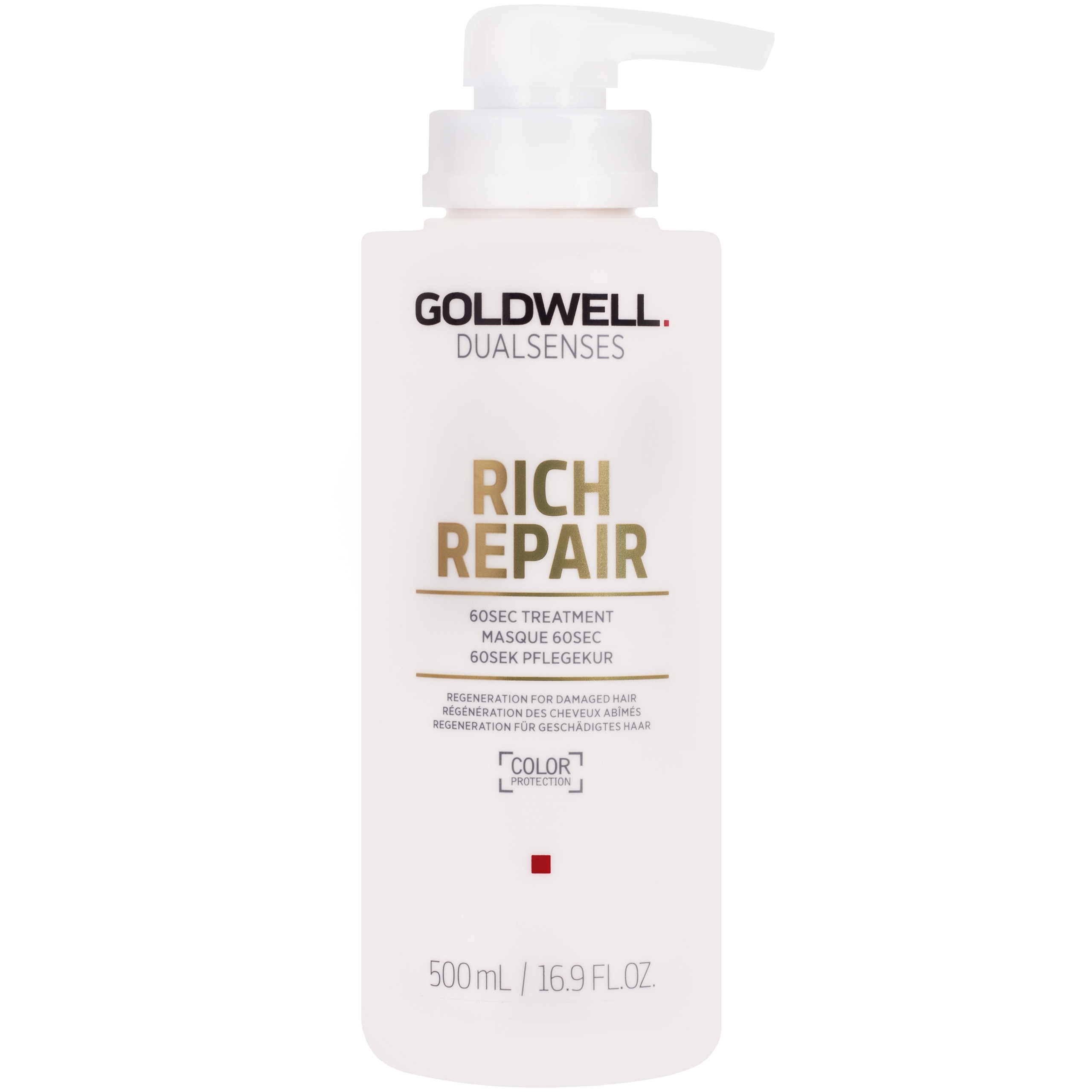 Image of Goldwell Rich Repair 60sec - balsam odbudowujący suche i zniszczone włosy, 500ml